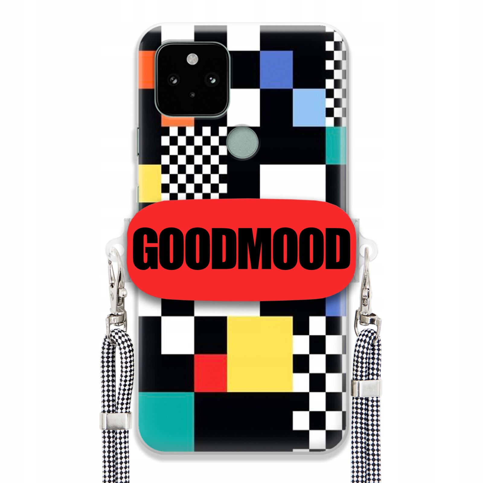 Pouzdro Pro Google Pixel 5A Case Držák Na Vodítko Zebra Telefonu Pixelart MIX Vzorů