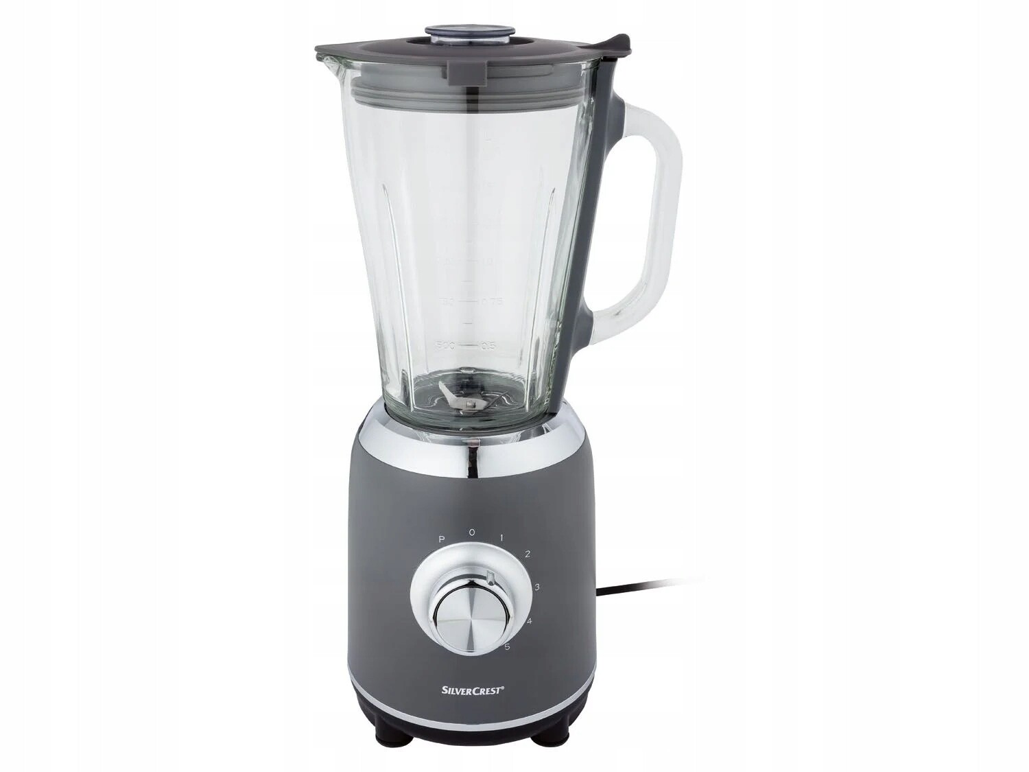 Stolní mixér na smoothie koktejly SilverCrest Ssmc 600 B1 600 W šedý