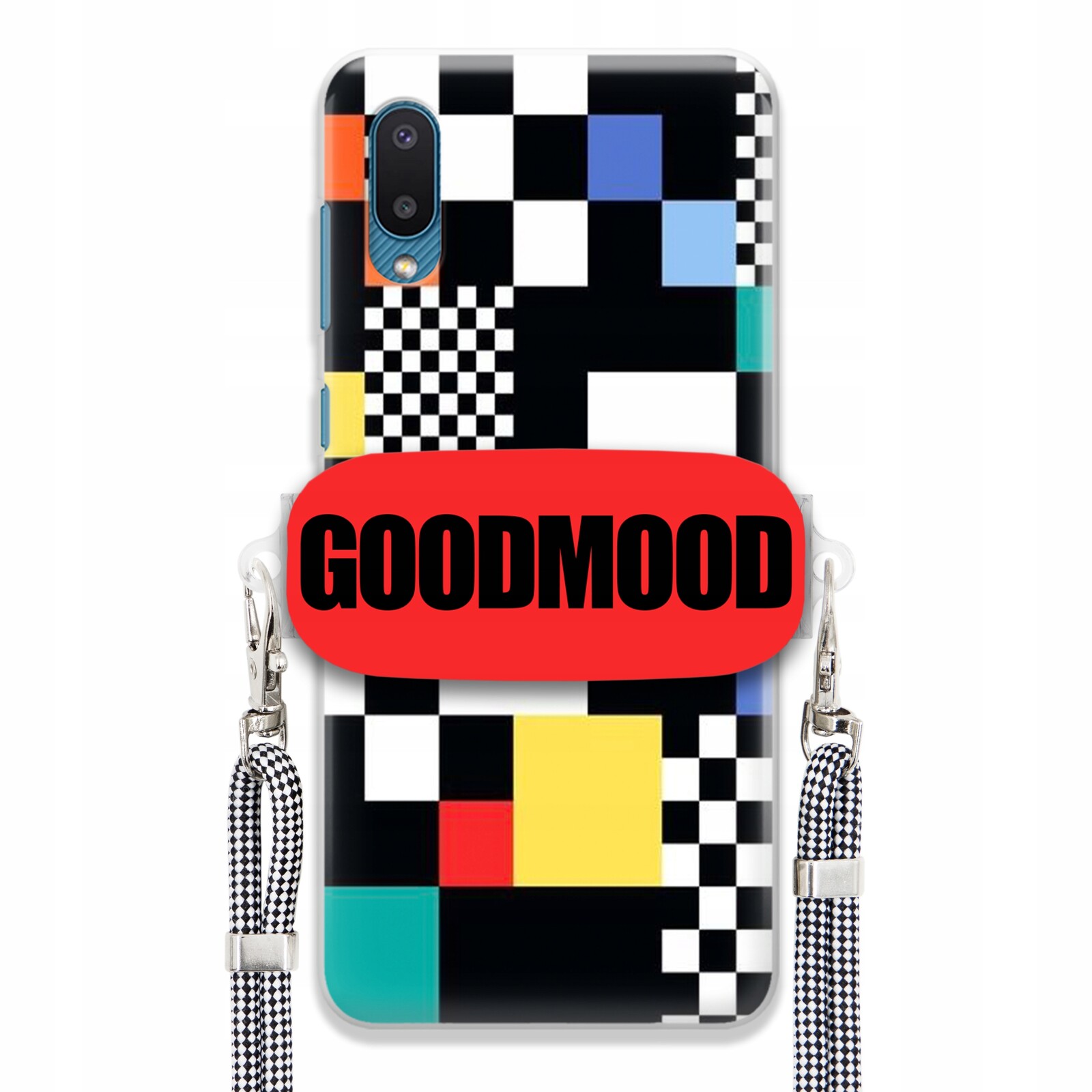 Pouzdro Pro Samsung A02 Case Držák Na Vodítko Zebra Telefonu Pixelart Goodmood Wz