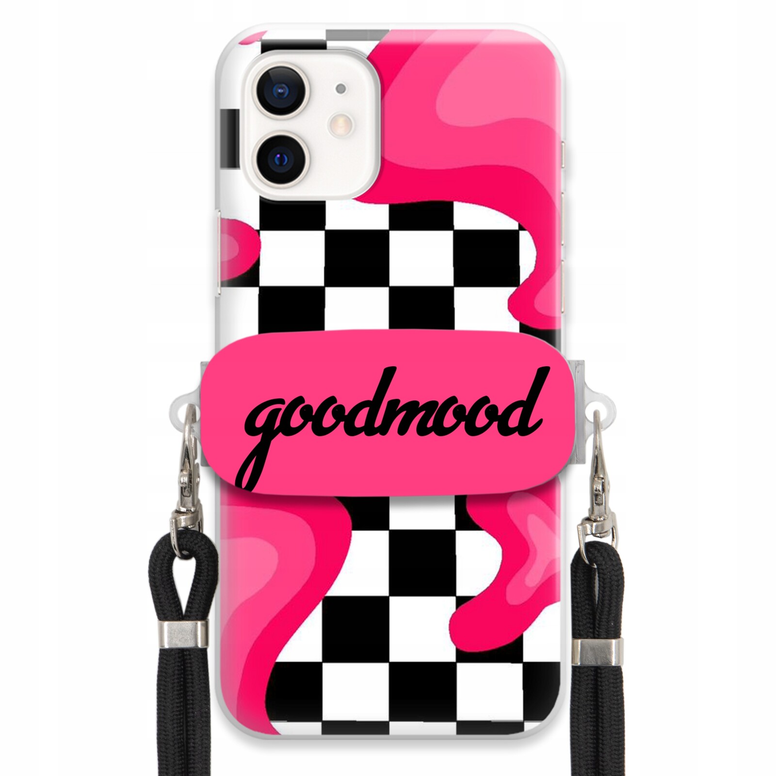 Pouzdro Pro Iphone 12 Set Case Držák Vodítka Černý Pro Dospívající Splash