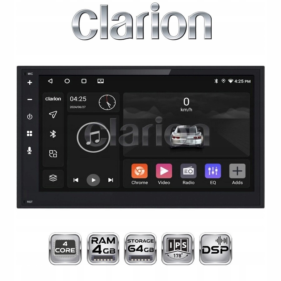 Autorádio Clarion GL300 2-DIN MD332D 7