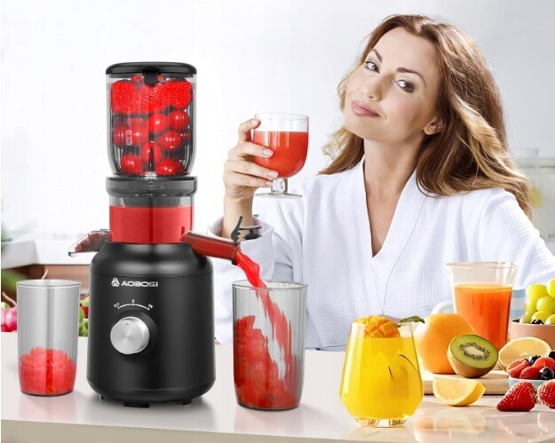 Vertikální pomalý odšťavňovač Aobosi MP-802E 250W