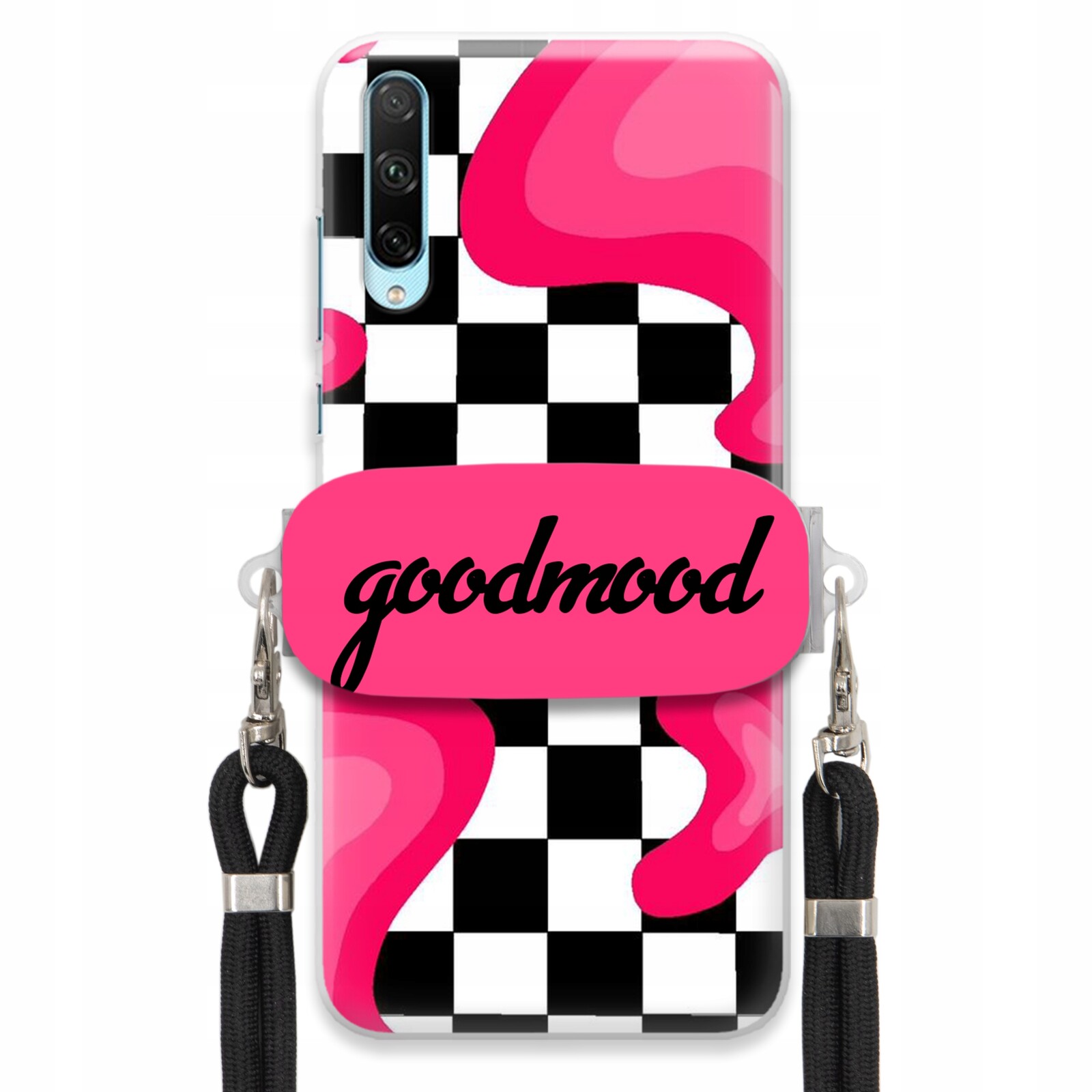 Pouzdro Pro Huawei Honor 30i Set Pouzdro Držák Smyčky Černá For Teen Splash