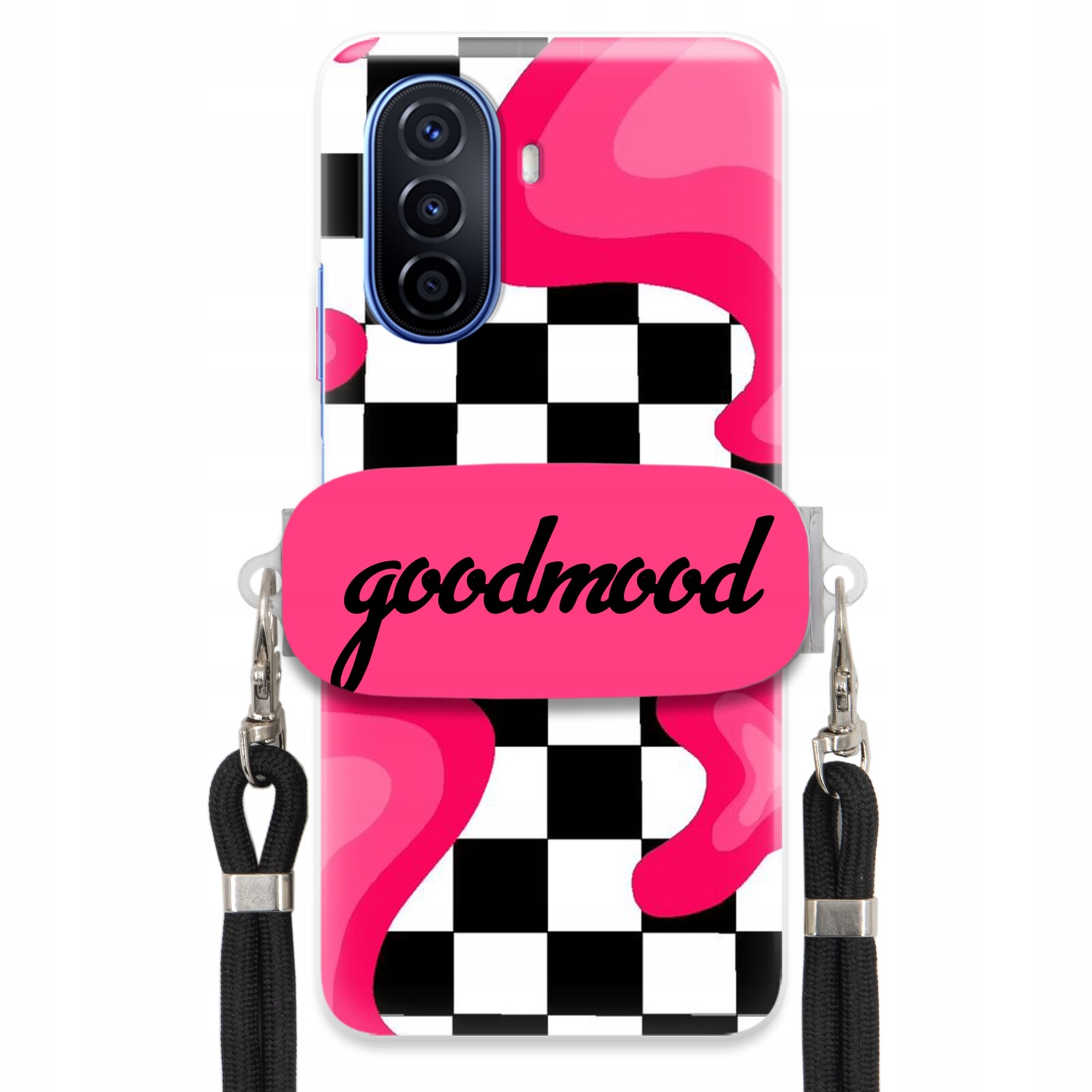 Pouzdro Pro Huawei Nova Y70 Sada Pouzder Držák Vodítka Černá For Teen Splash