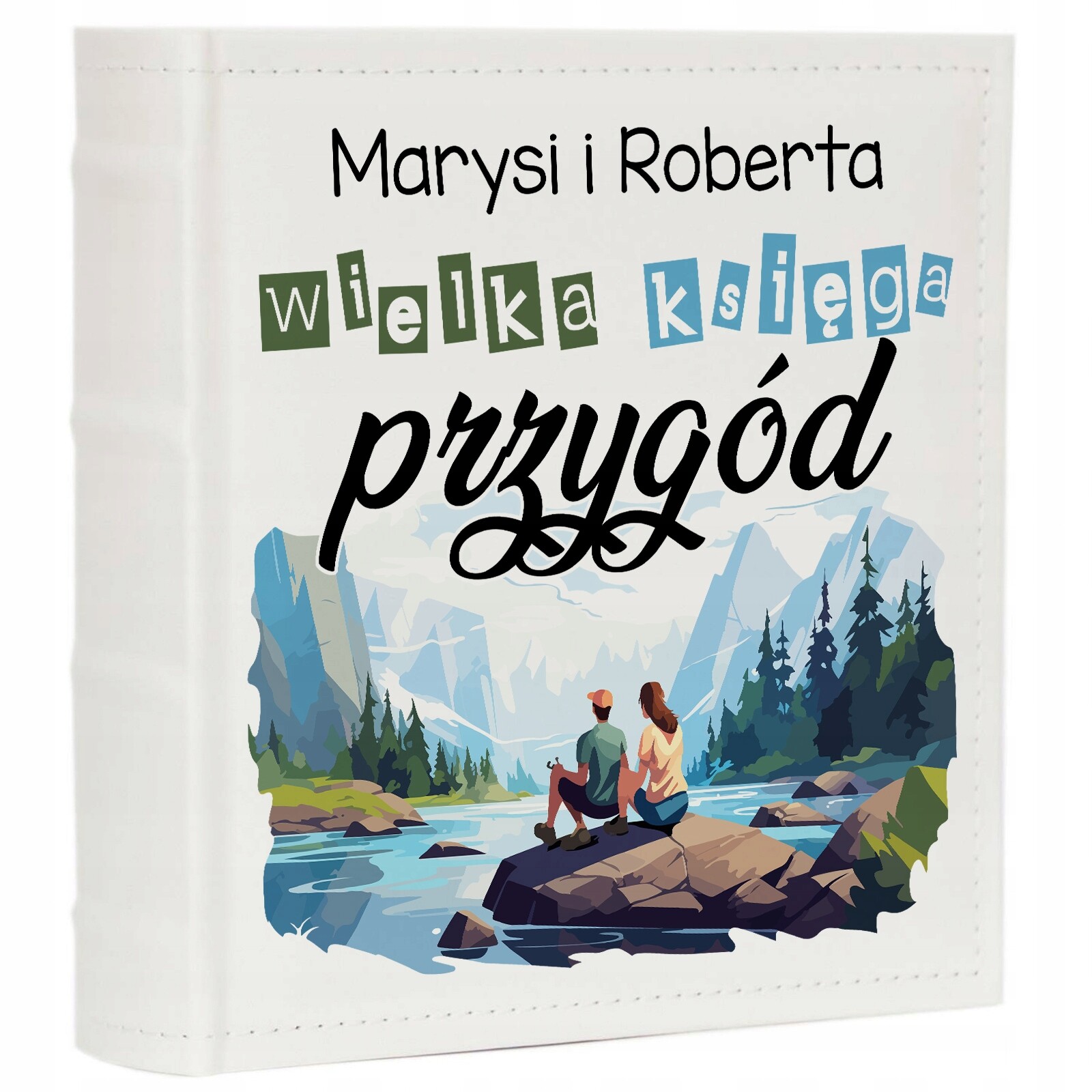 Album Kůže Dárek Valentýna Velká Kniha Dobrodružství Pro Páry Jméno 200 Stran