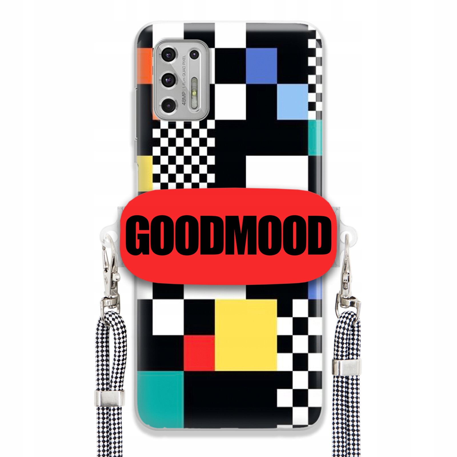 Pouzdro Pro Motorola G Stylus 2021 Case Držák Na Vodítko Zebra Telefonu Pixelart Wz
