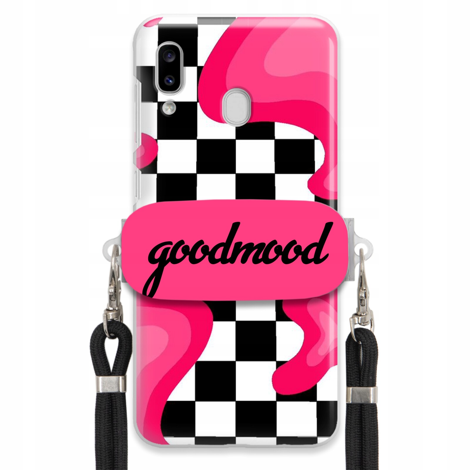 Pouzdro Pro Samsung A20e Set Case Držák Na Smyčku Černý Pro Teenagery Splash