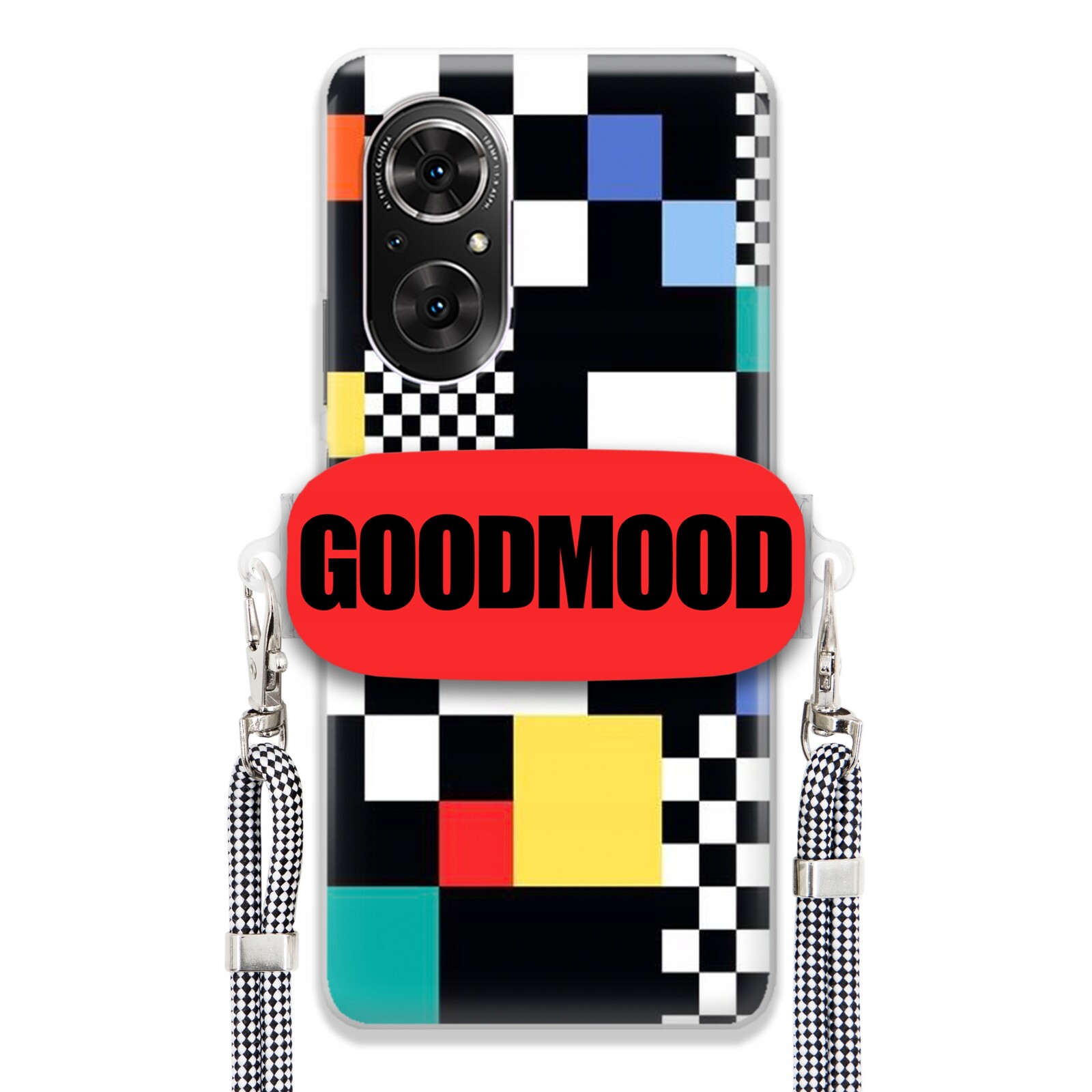 Pouzdro Pro Huawei Honor 50 Se Case Držák Na Vodítko Zebra Telefonu Pixelart MIX Wz