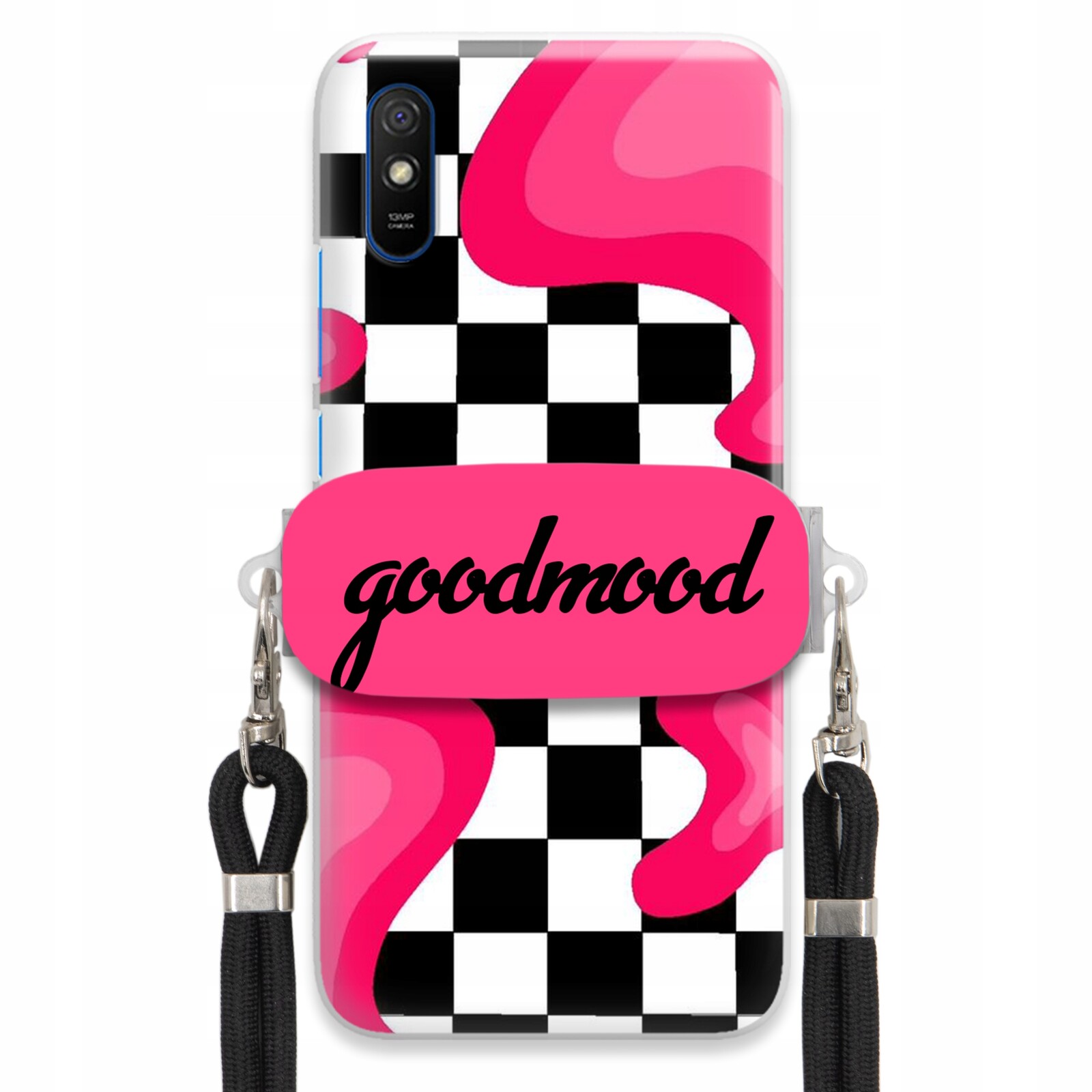 Pouzdro Pro Xiaomi Redmi 9i Sada Pouzdro Držák Smyčky Černá For Teen Splash