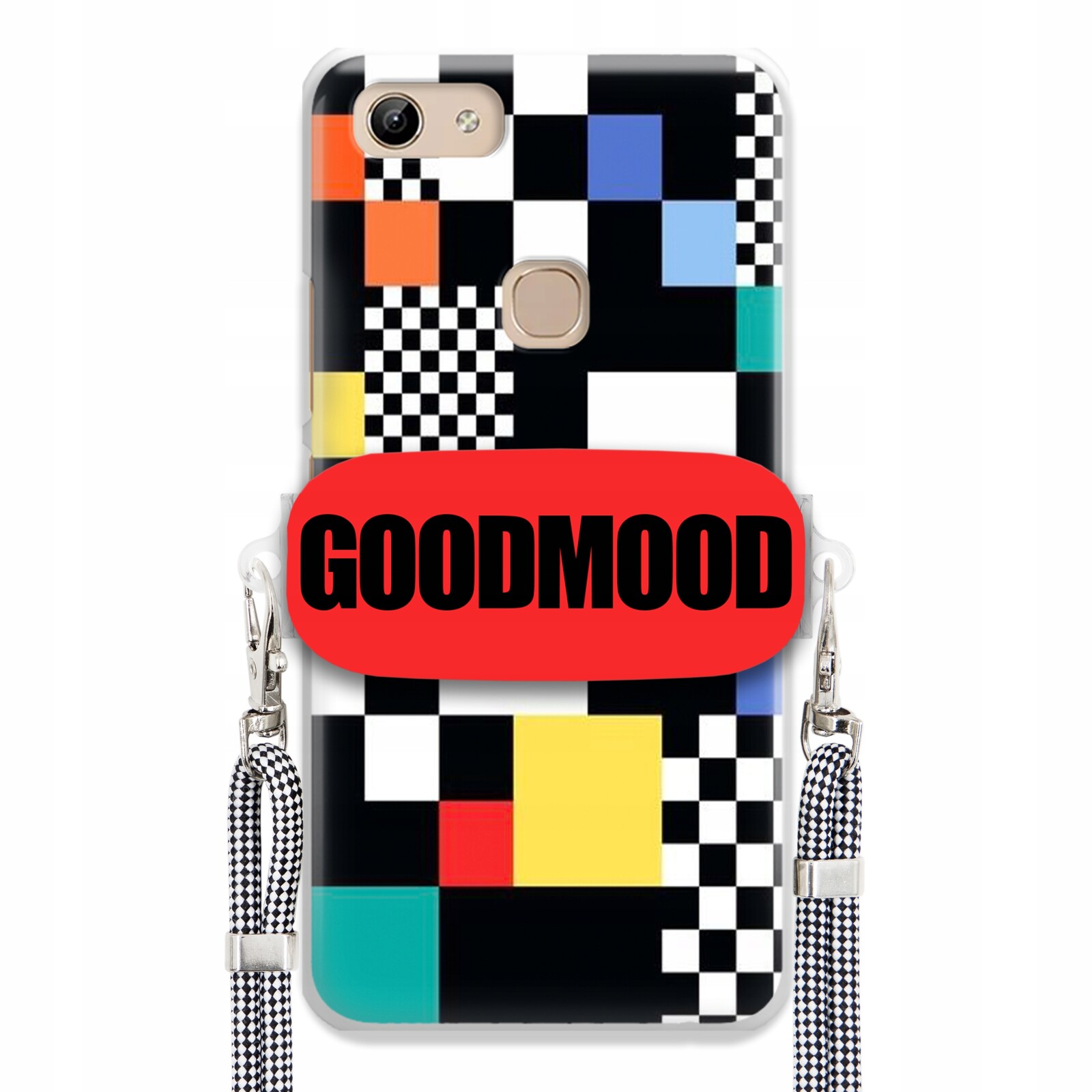 pouzdro na Vivo Y81 Case Držák Na Vodítko Zebra Telefonu Pixelart Goodmood MIX Wz