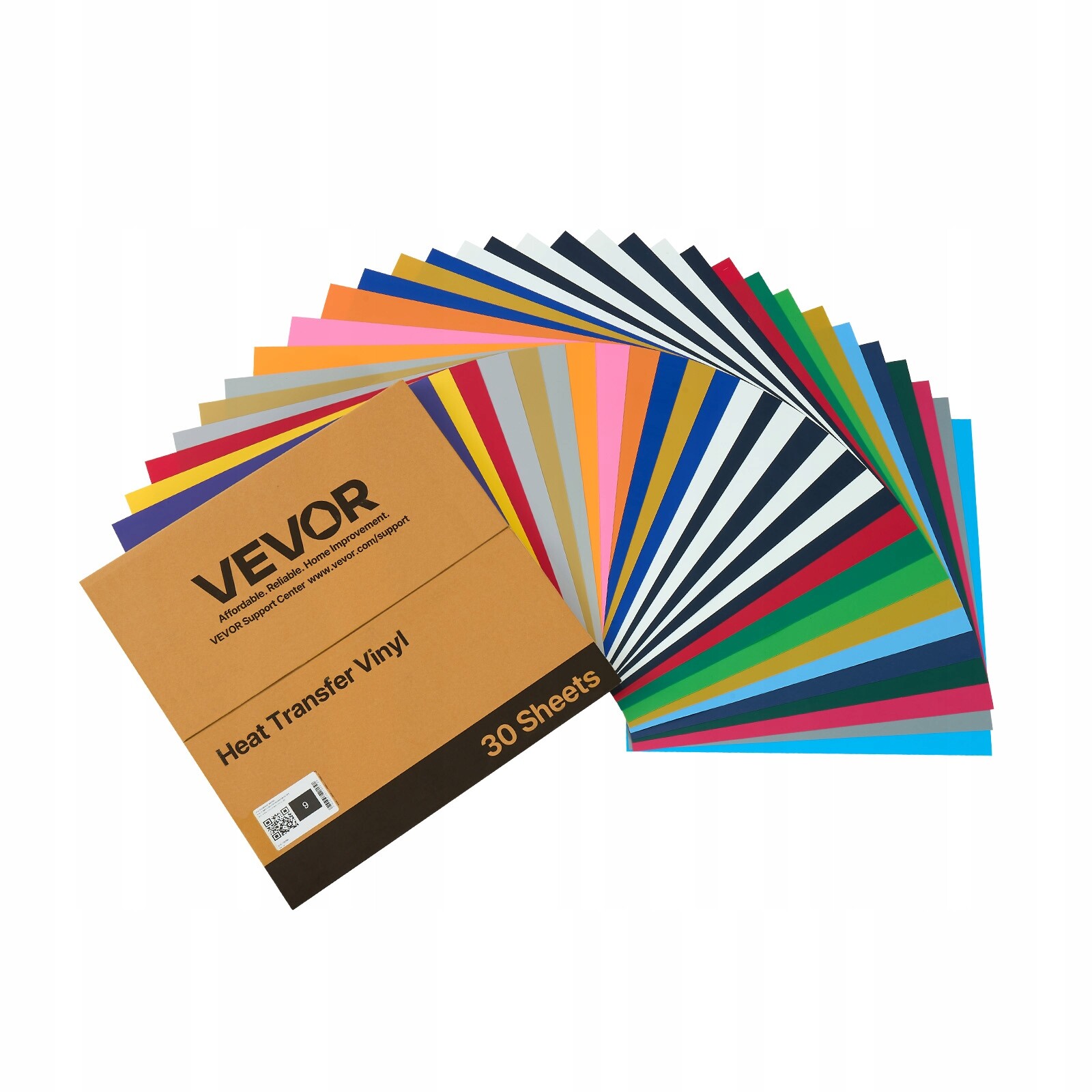 Fólie Vevor 30 Listů 304.8X304.8 MM, Lesklé Barvy