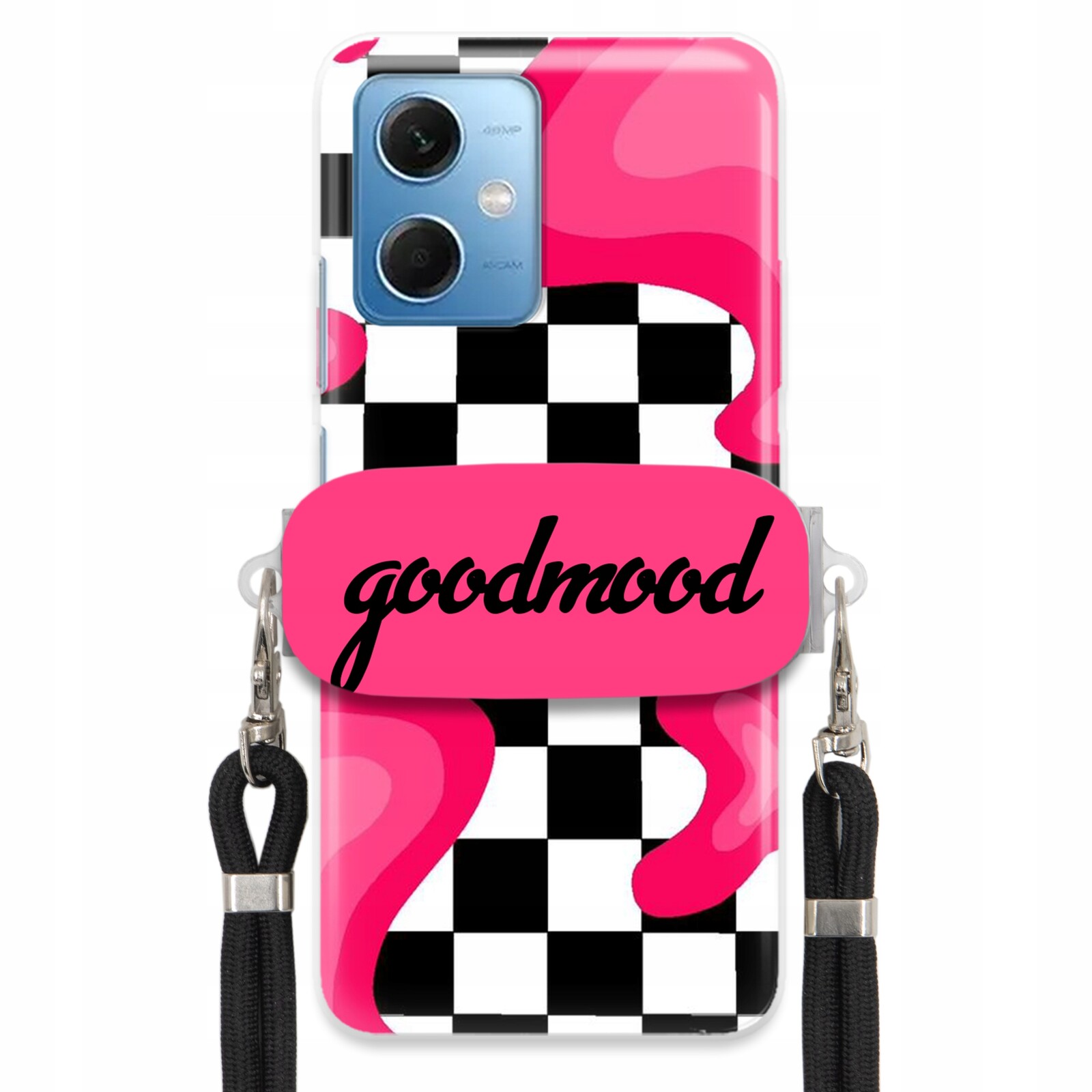 Pouzdro Pro Xiaomi Poco X5 Set Case Držák Na Vodítko Černá For Teen Splash