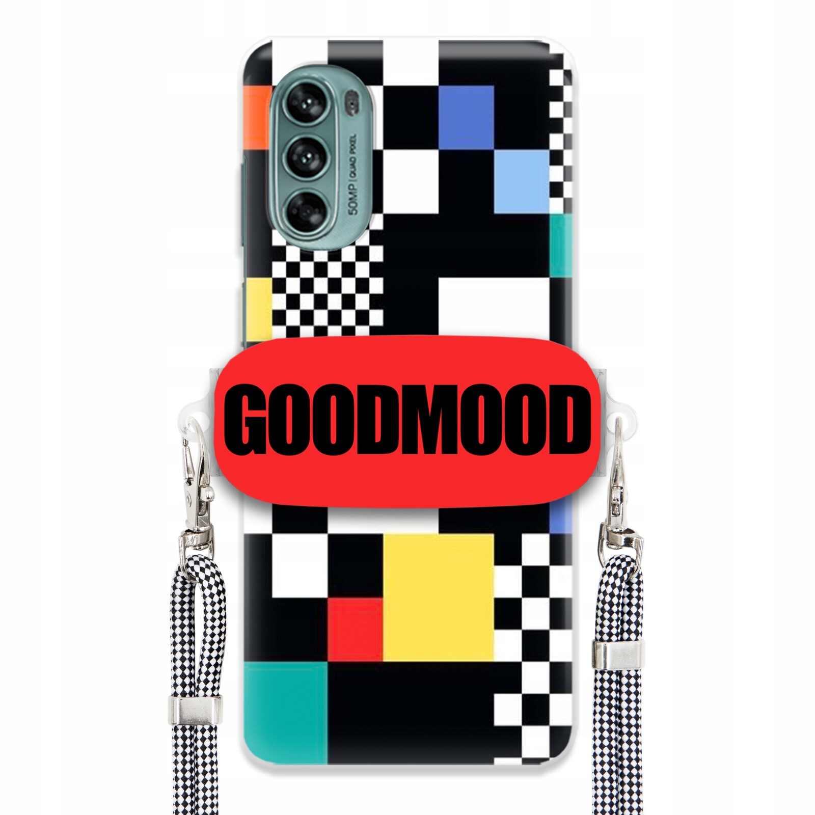 Pouzdro Pro Motorola G62 5G Case Držák Na Vodítko Zebra Telefonu Pixelart MIX Vzorů