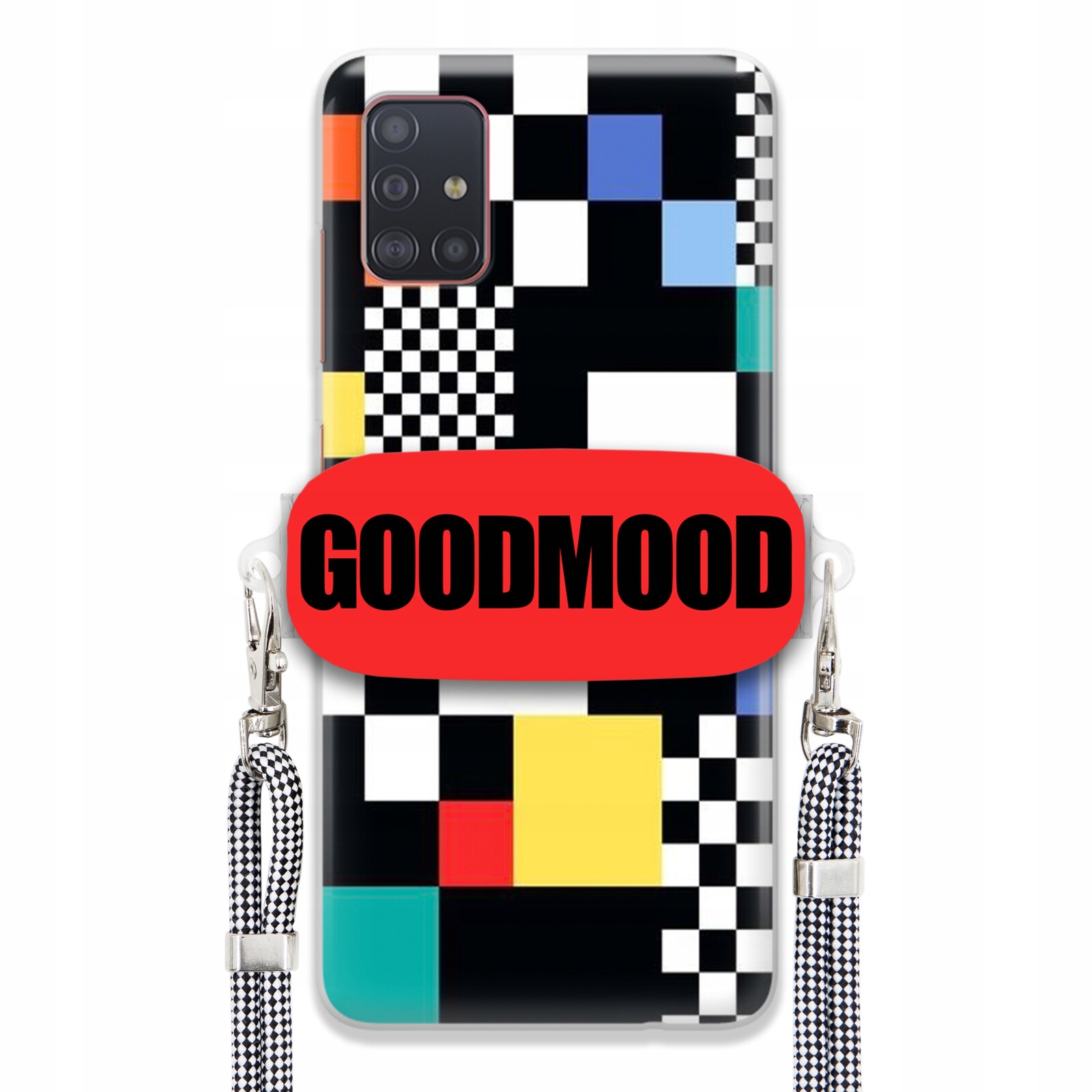 Pouzdro Pro Samsung A51 Case Držák Na Vodítko Zebra Telefonu Pixelart Goodmood Wz