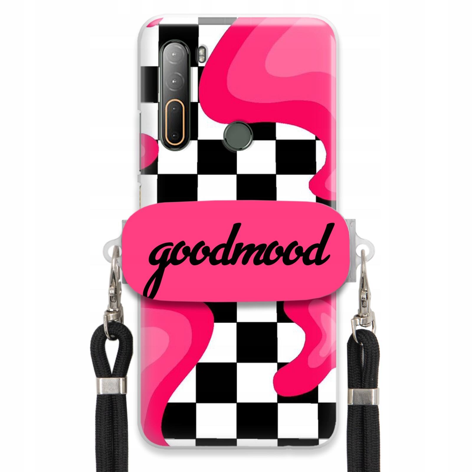 Pouzdro Pro Htc Desire U20 5G Sada Case Držák Na Vodítko Černá For Teen Splash