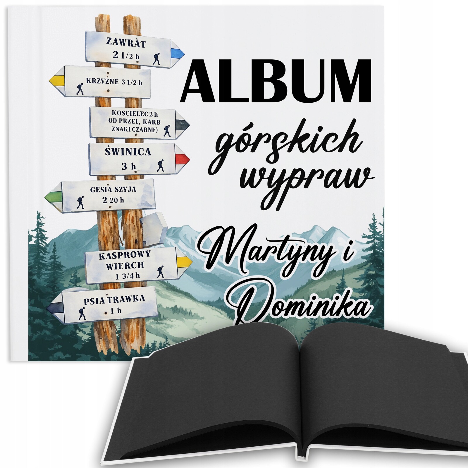 Album Dárek Pro Páry Pro Milovníky Horských Výprav 50 Stran Černé