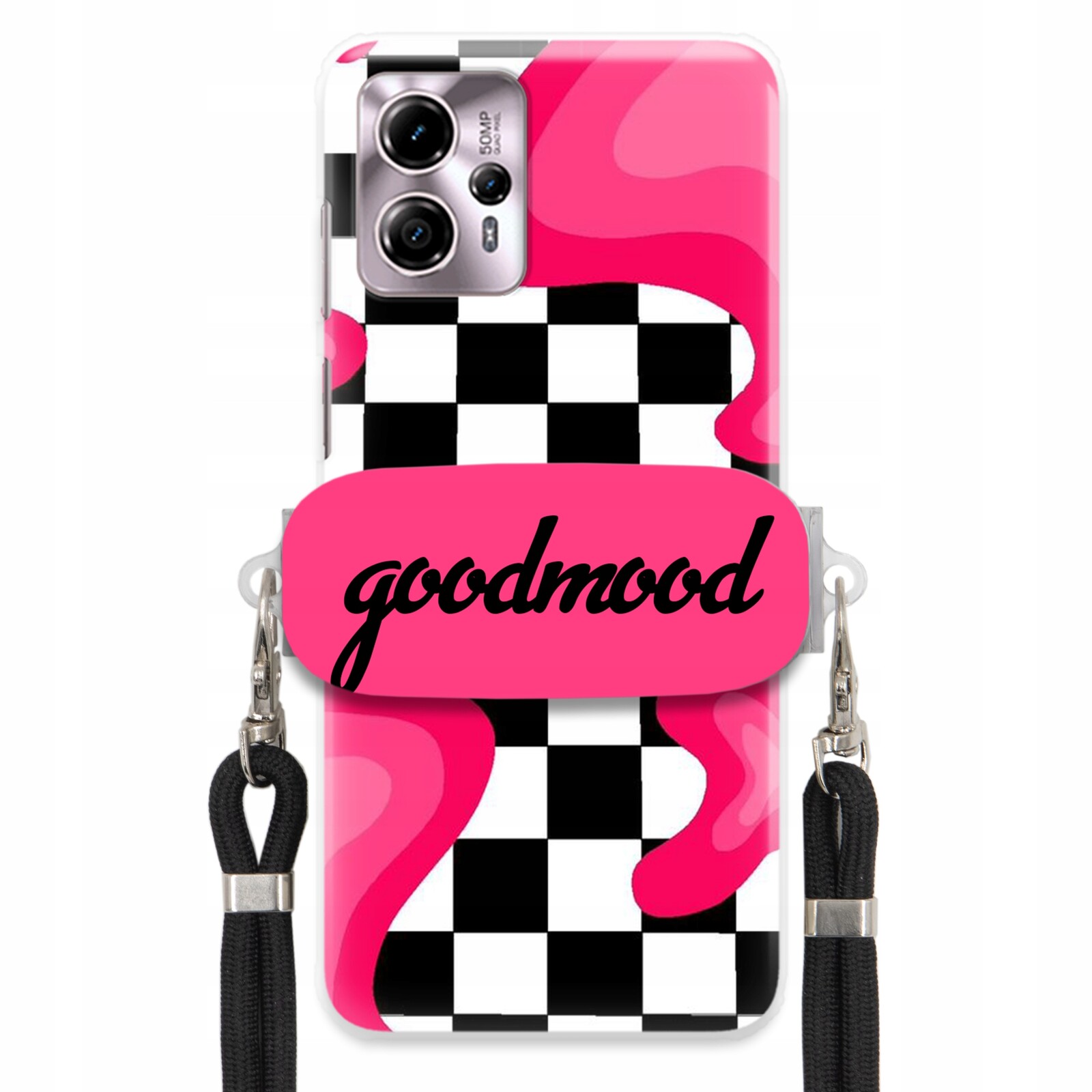 Pouzdro Pro Motorola G13 Sada Case Držák Na Vodítko Černá Pro Teenagery Splash