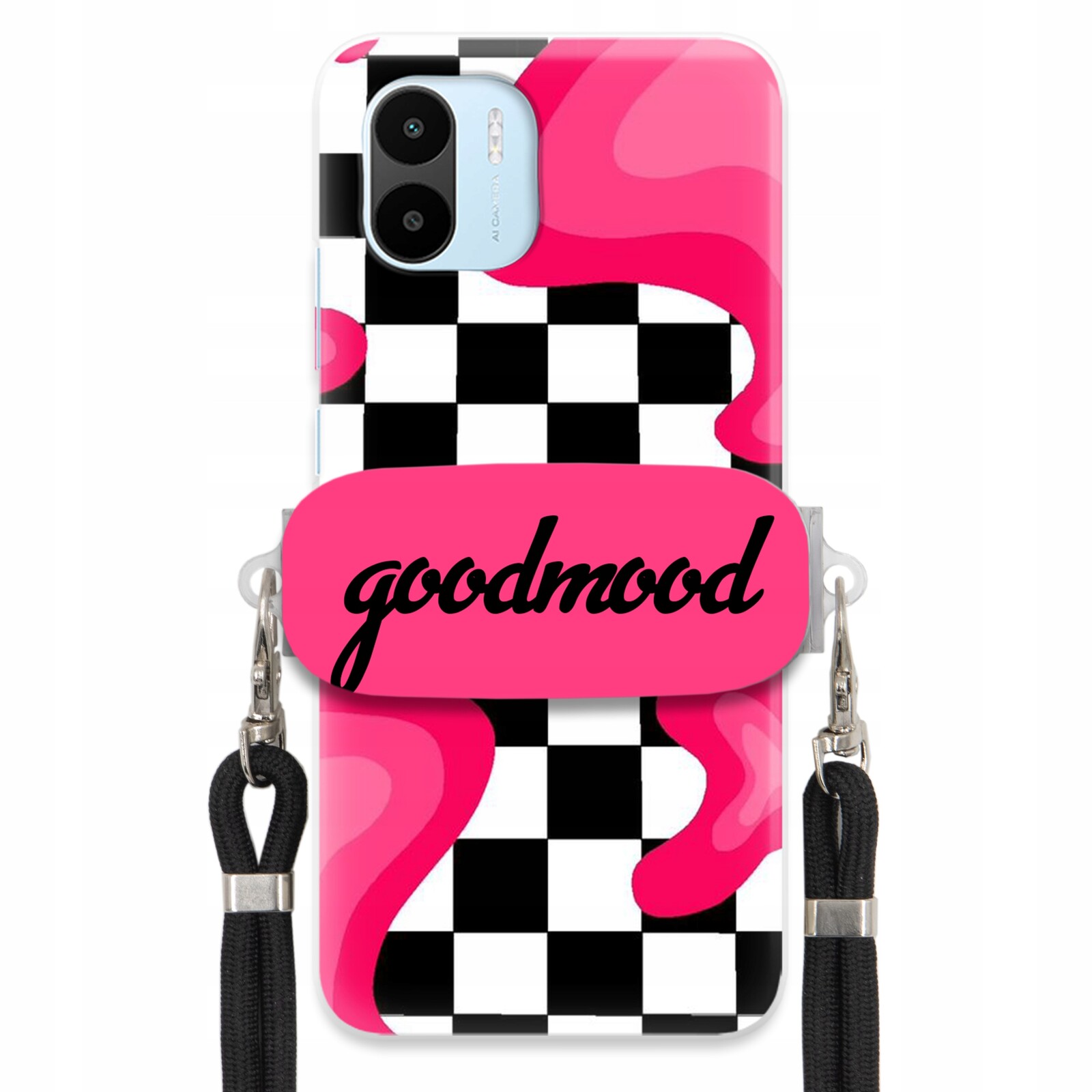 Pouzdro Pro Xiaomi Redmi A1 Sada Pouzder Držák Na Vodítko Černá For Teen Splash