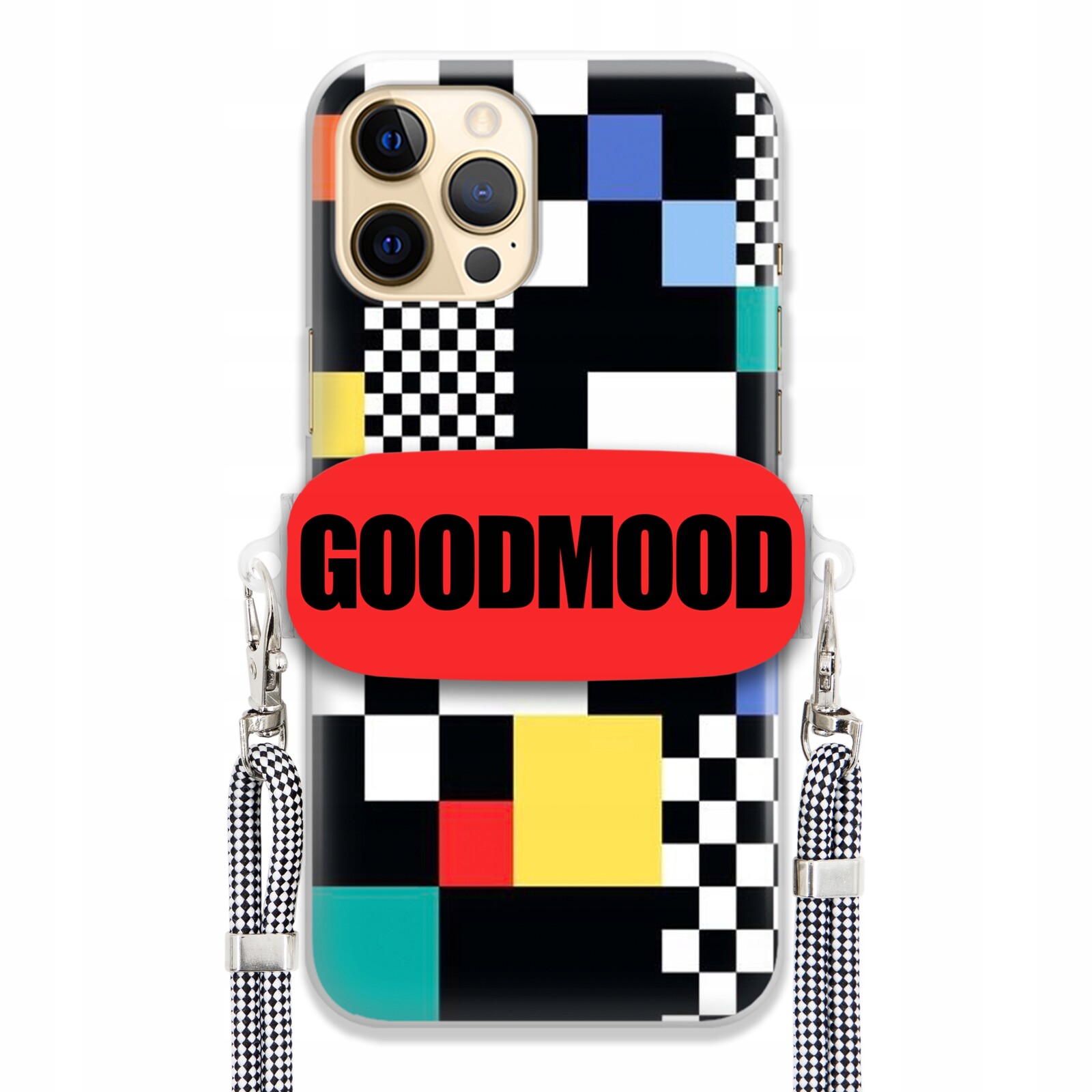 Pouzdro Pro Iphone 12 Pro Max Case Držák Vodítka Zebra Telefonu Pixelart MIX Wz