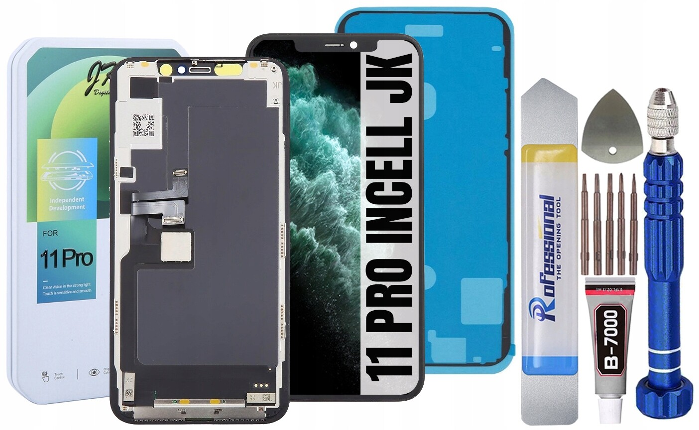 Displej Pro Iphone 11 Pro Incell Jk LCD Displej Těsnění