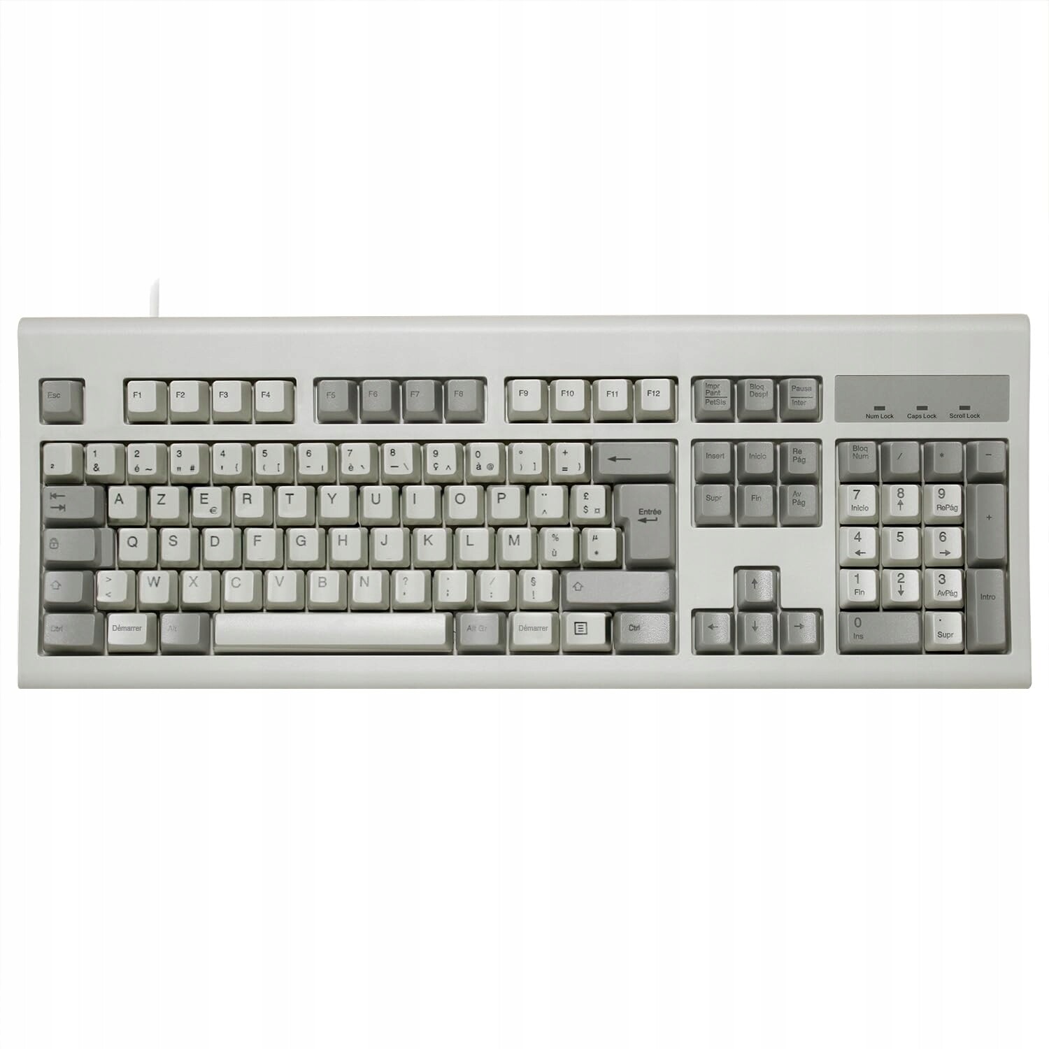 Drátová klávesnice Perixx PERIBOARD-106 Azerty Francouzský systém