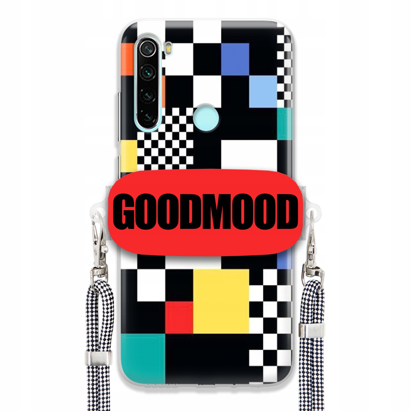 Pouzdro Pro Xiaomi Redmi Note 8 Case Držák Vodítka Zebra Telefonu Pixelart Vzory