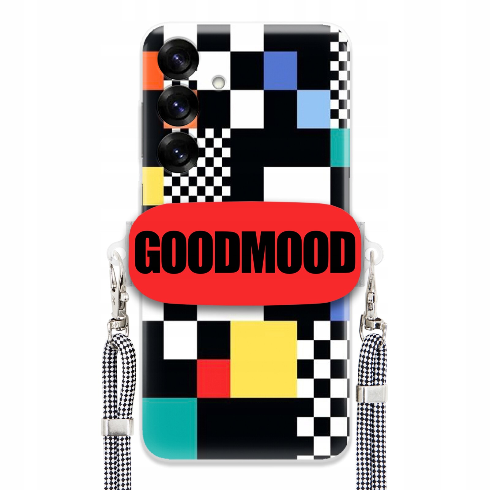 Pouzdro Pro Samsung S25 Case Držák Na Vodítko Zebra Telefonu Pixelart Goodmood Wz