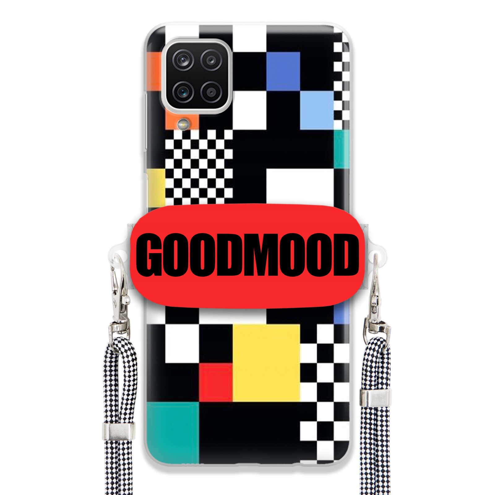 Pouzdro Pro Samsung F12 Case Držák Na Vodítko Zebra Telefonu Pixelart Goodmood Wz