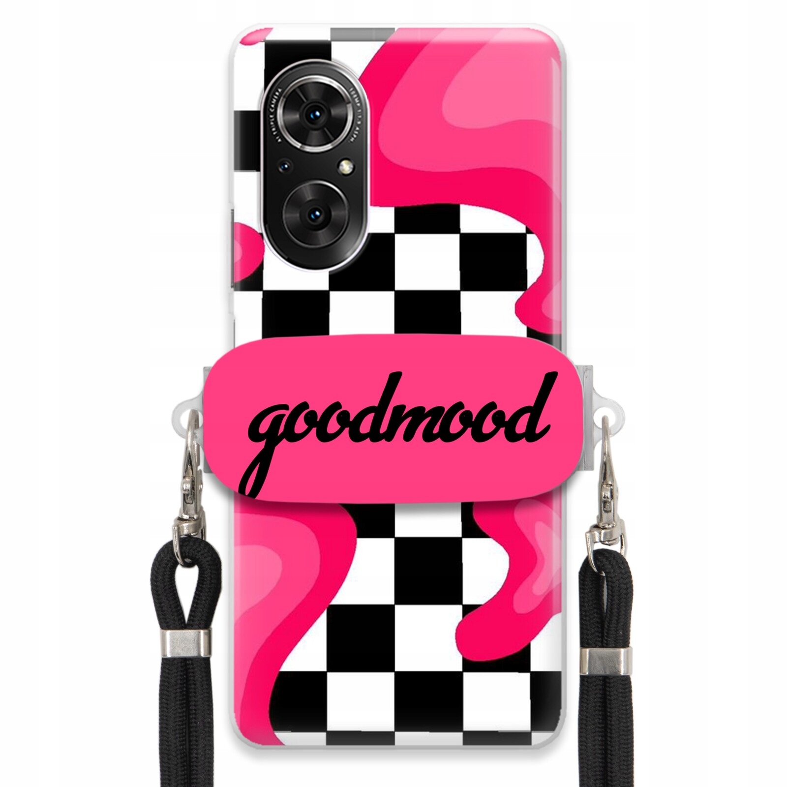 Pouzdro Pro Huawei Nova 9 Se Sada Case Držák Na Vodítko Černá For Teen Splash