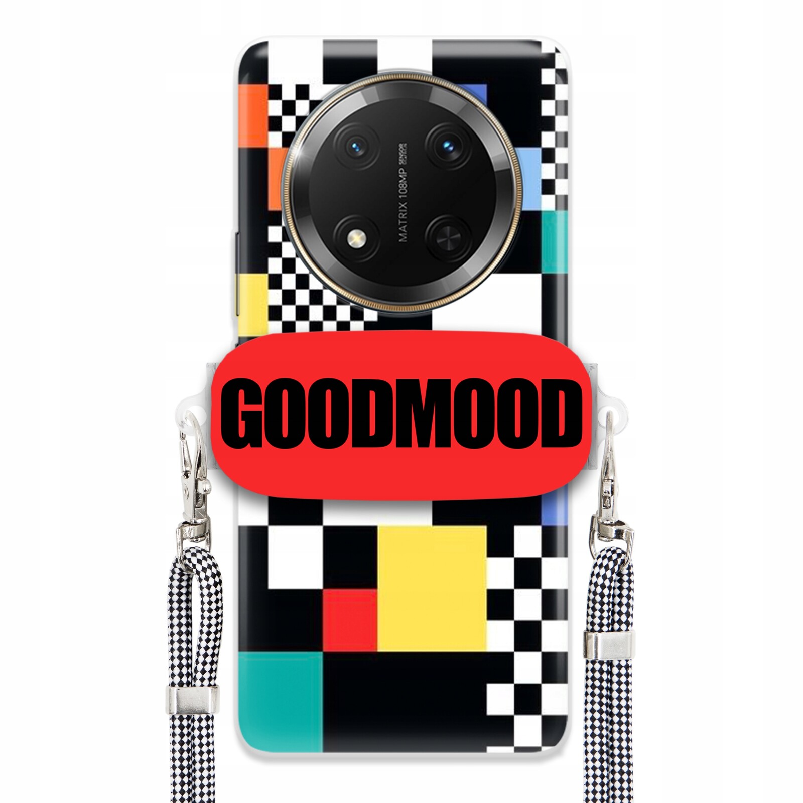 Pouzdro Pro Honor Magic 7 Lite Case Držák Na Vodítko Zebra Telefonu Pixelart MIX Wz