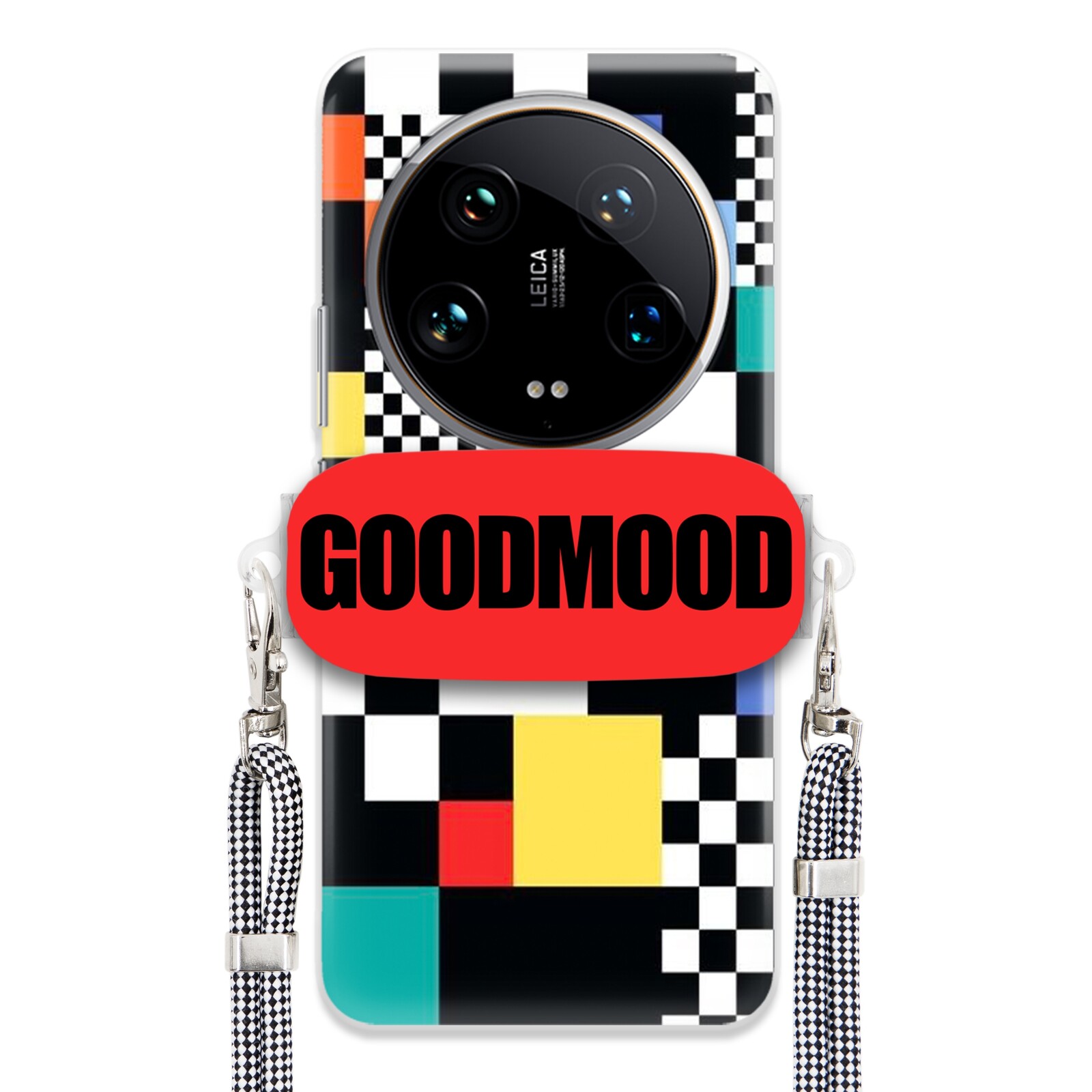 Pouzdro Pro Xiaomi 14 Ultra Case Držák Na Vodítko Zebra Telefonu Pixelart MIX Vzorů