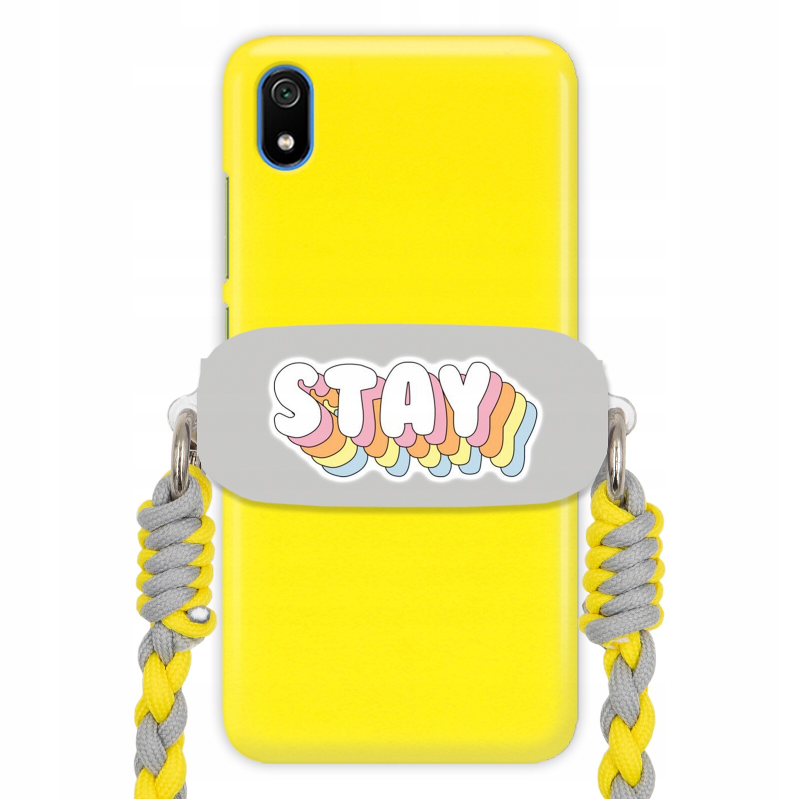 Pouzdro Pro Xiaomi Redmi 7A Matné Držák s vodítkem Citáty Nápisy Happy Vzory