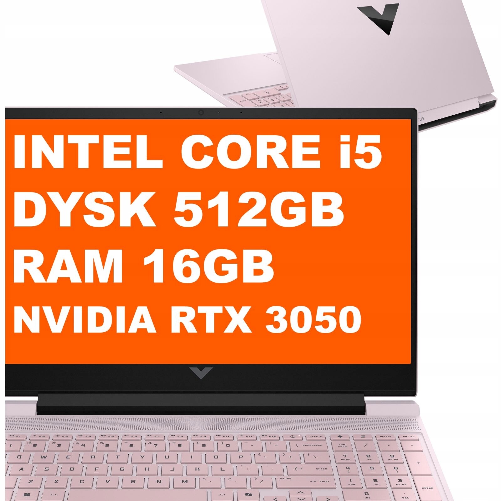 Herní notebook Victus Hp 15 Core i5 16GB Ssd 1TB Rtx 3050 144Hz Fhd W11