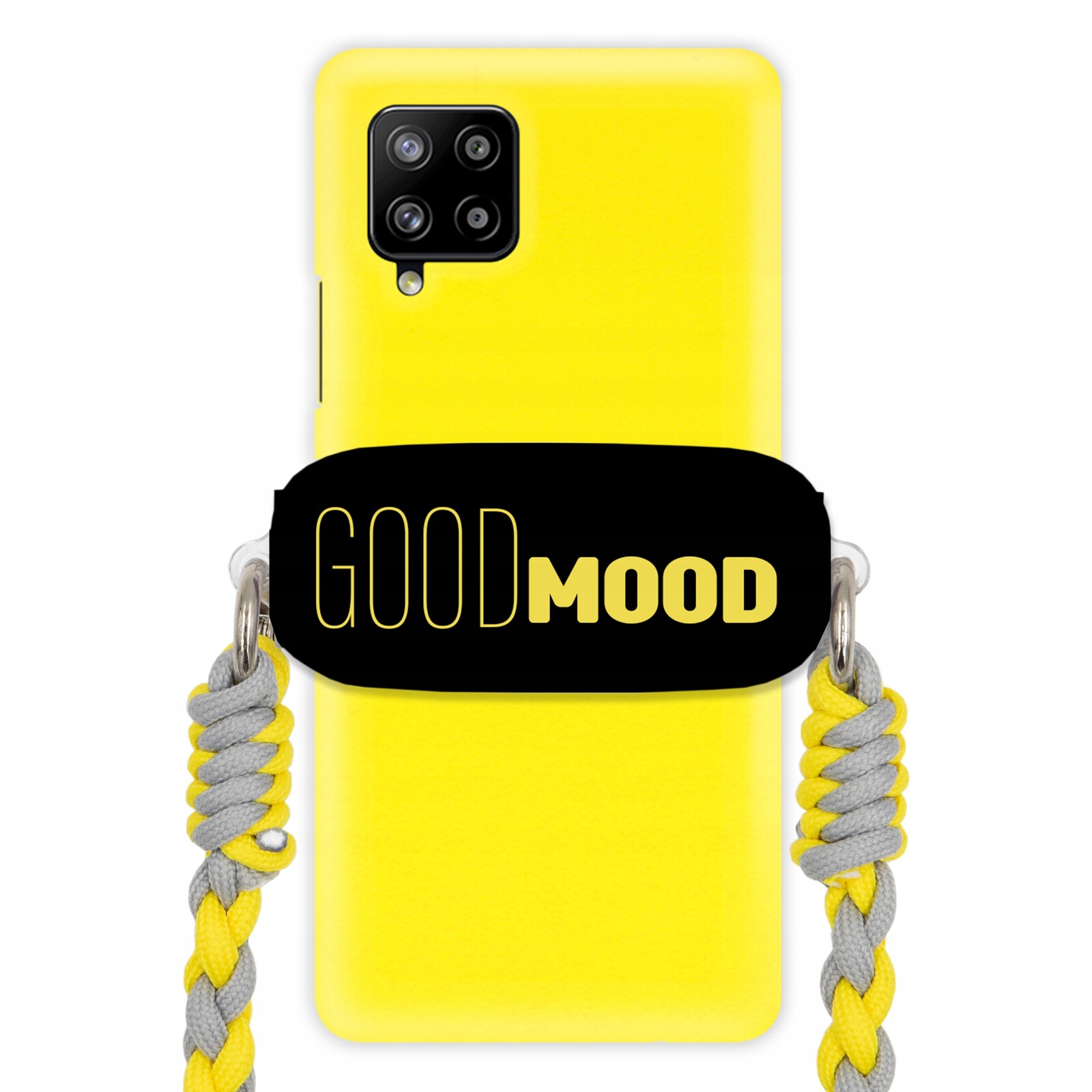 Pouzdro Pro Samsung A42 5G Matné Držák s vodítkem Citáty Nápisy Happy Vzory