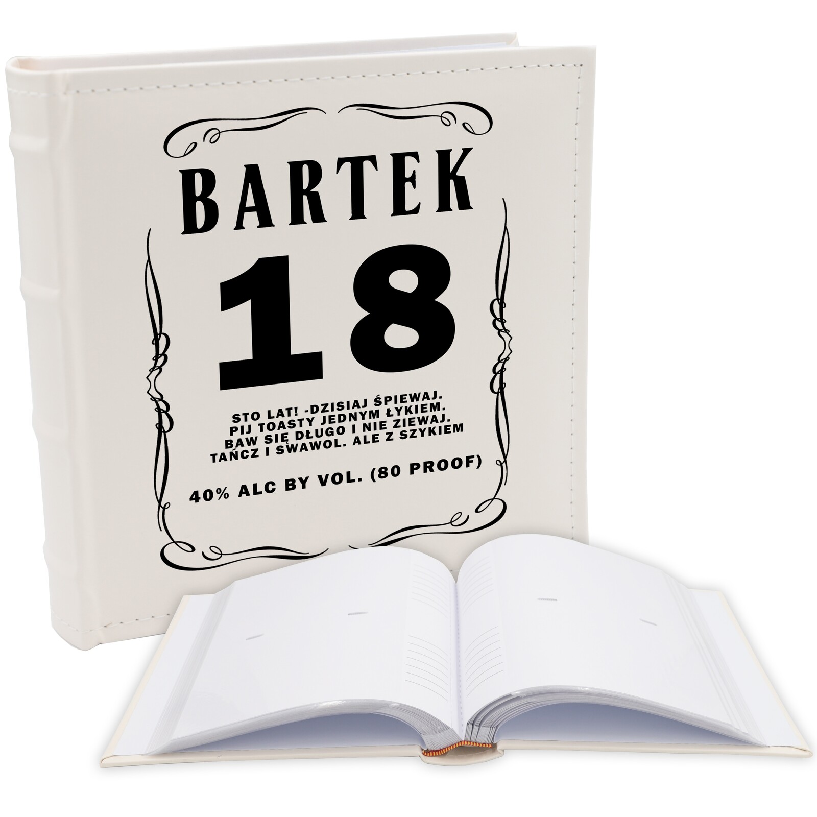 Album Vtipný Dárek k 18. Narozeninám Vaše Jméno