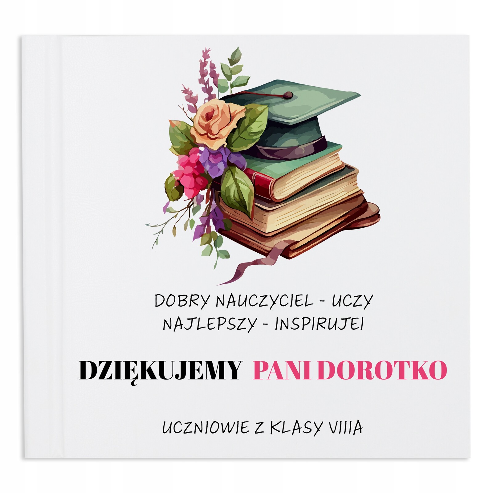 Album Na Fotky Poděkování Pro Učitelku, Ukončení Školního Roku