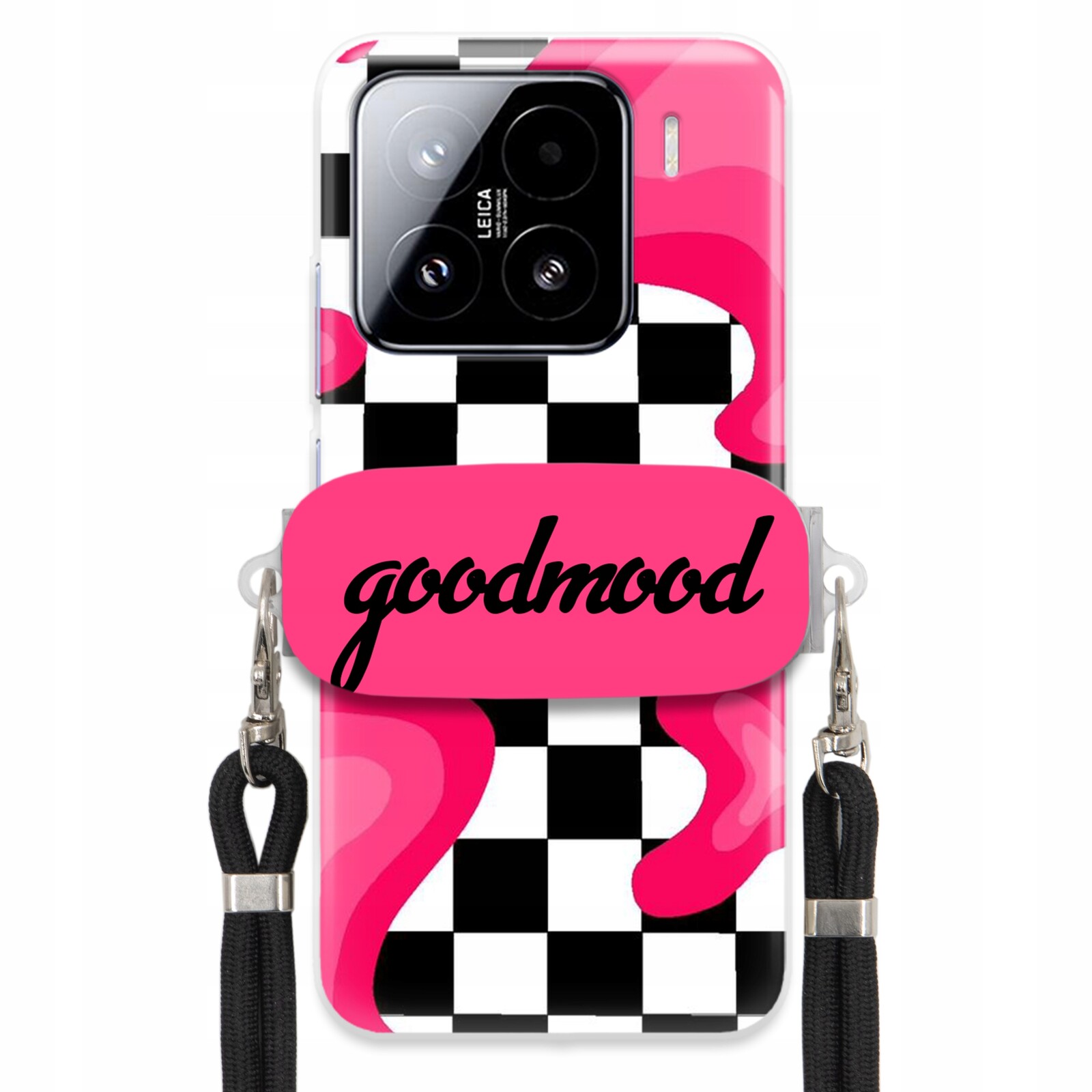 Pouzdro Pro Xiaomi 15 Sada Case Držák Na Vodítko Černá Pro Teenagery Splash