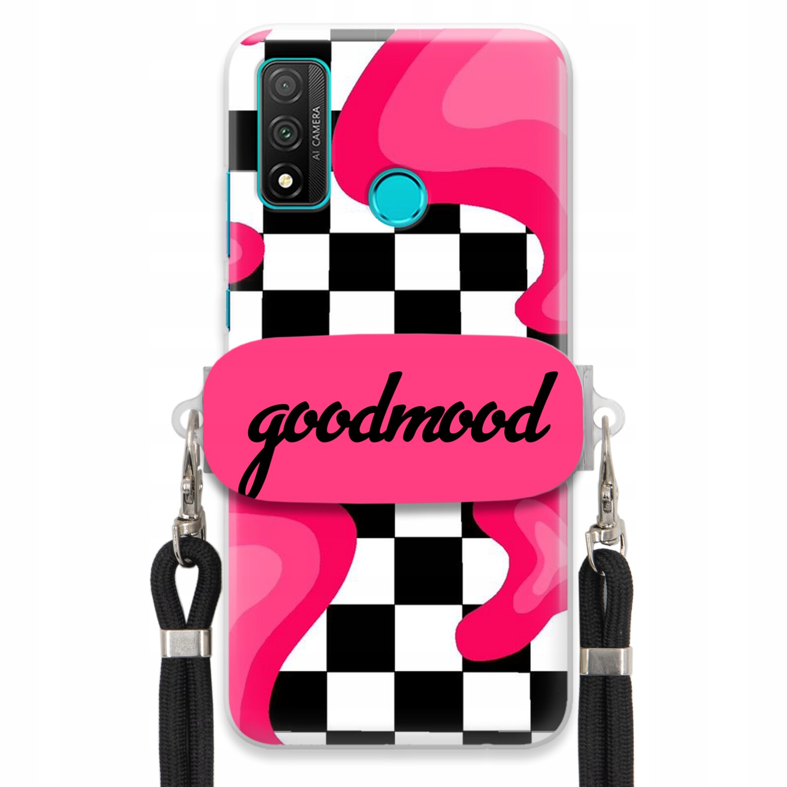 Pouzdro Pro Huawei P Smart 2020 Sada Pouzder Držák Na Vodítko Černá For Teen Splash