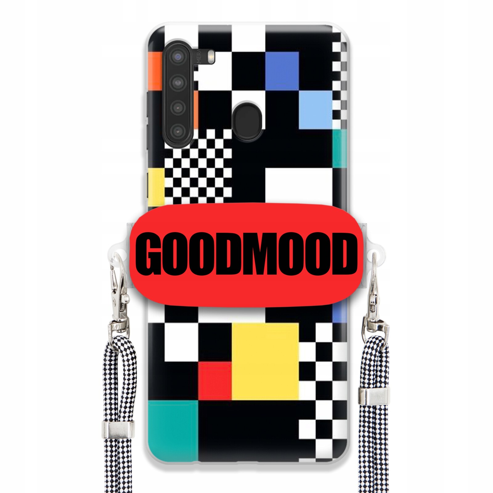 Pouzdro Pro Samsung A21 Case Držák Na Vodítko Zebra Telefonu Pixelart Goodmood Wz
