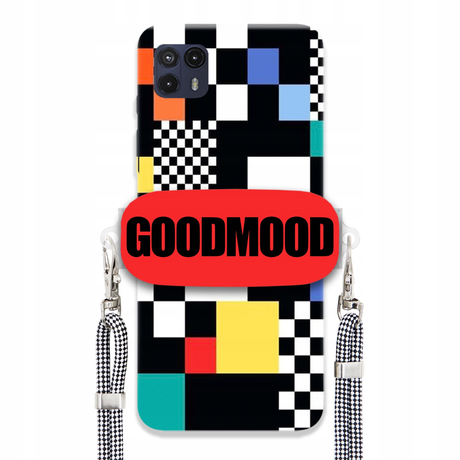 Pouzdro Pro Motorola G50 5G Case Držák Na Vodítko Zebra Telefonu Pixelart MIX Vzorů