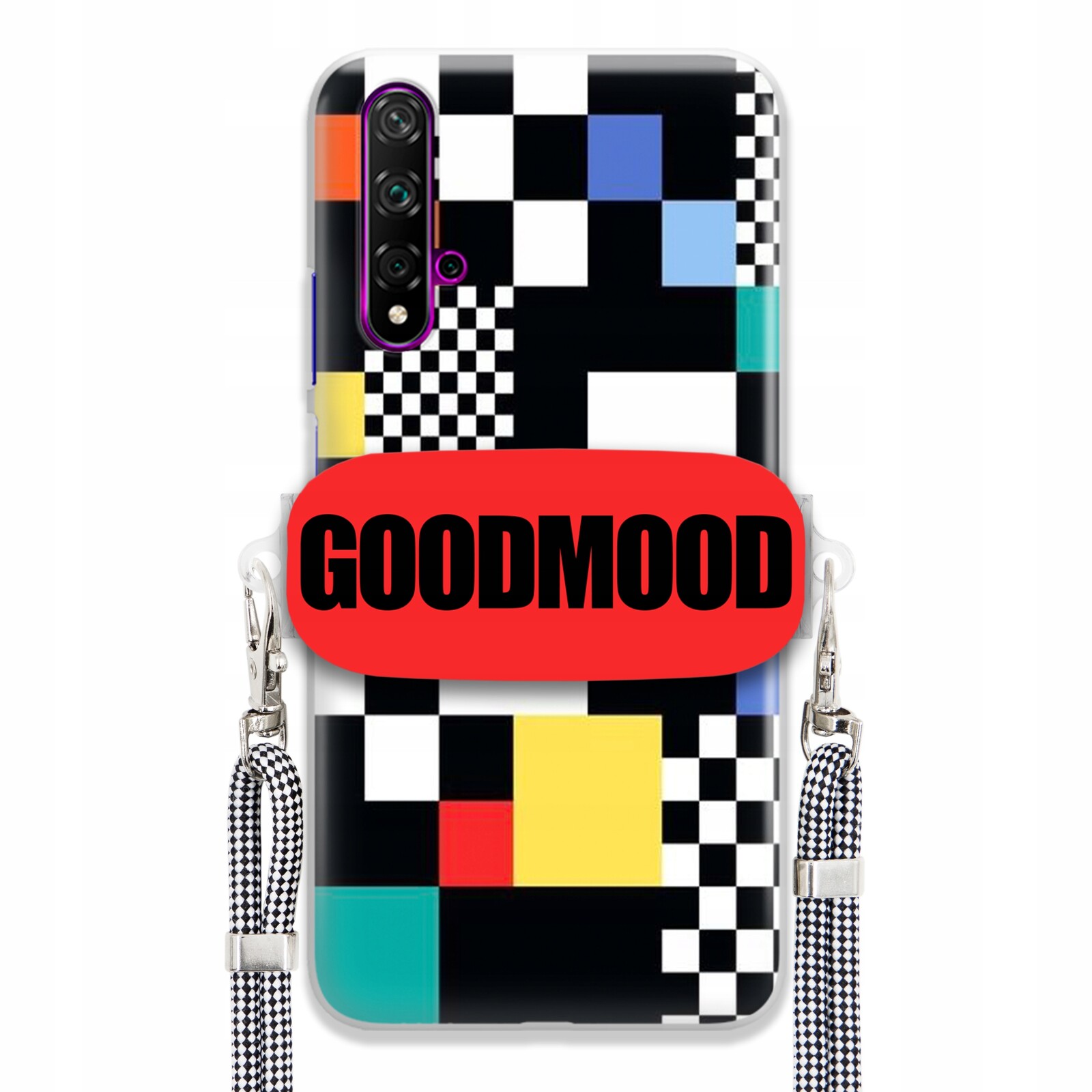 Pouzdro Pro Huawei Nova 5 Case Držák Na Vodítko Zebra Telefonu Pixelart Goodmood Wz
