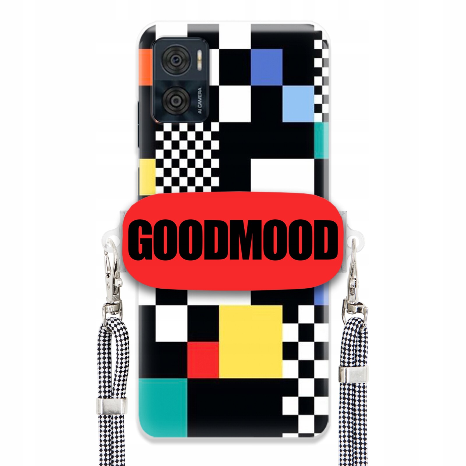 Pouzdro Pro Motorola E22i Case Držák Smyčky Zebra Telefonu Pixelart Goodmood Wz