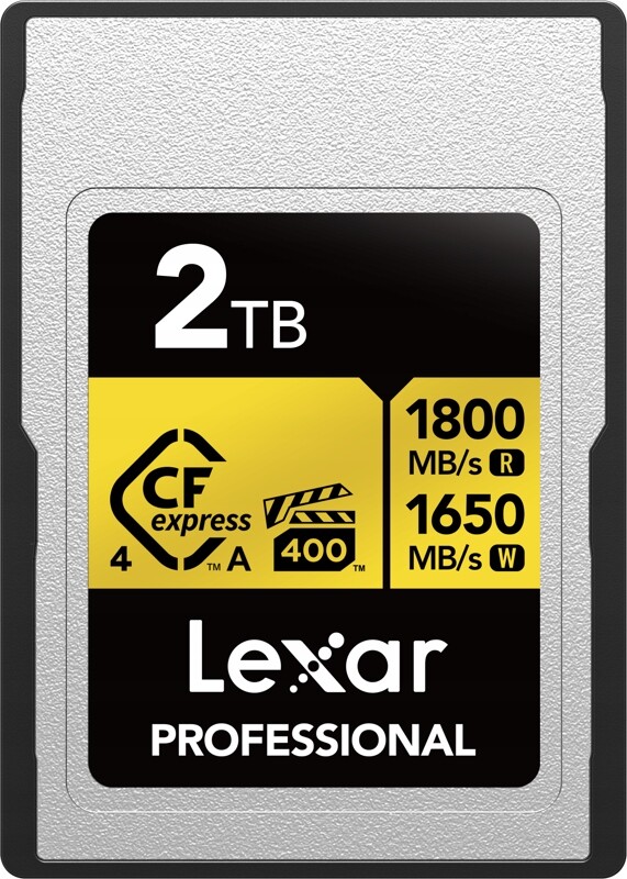 Paměťová karta Lexar CFexpress 4.0 Gold 2TB Type A (R1800/W1650)