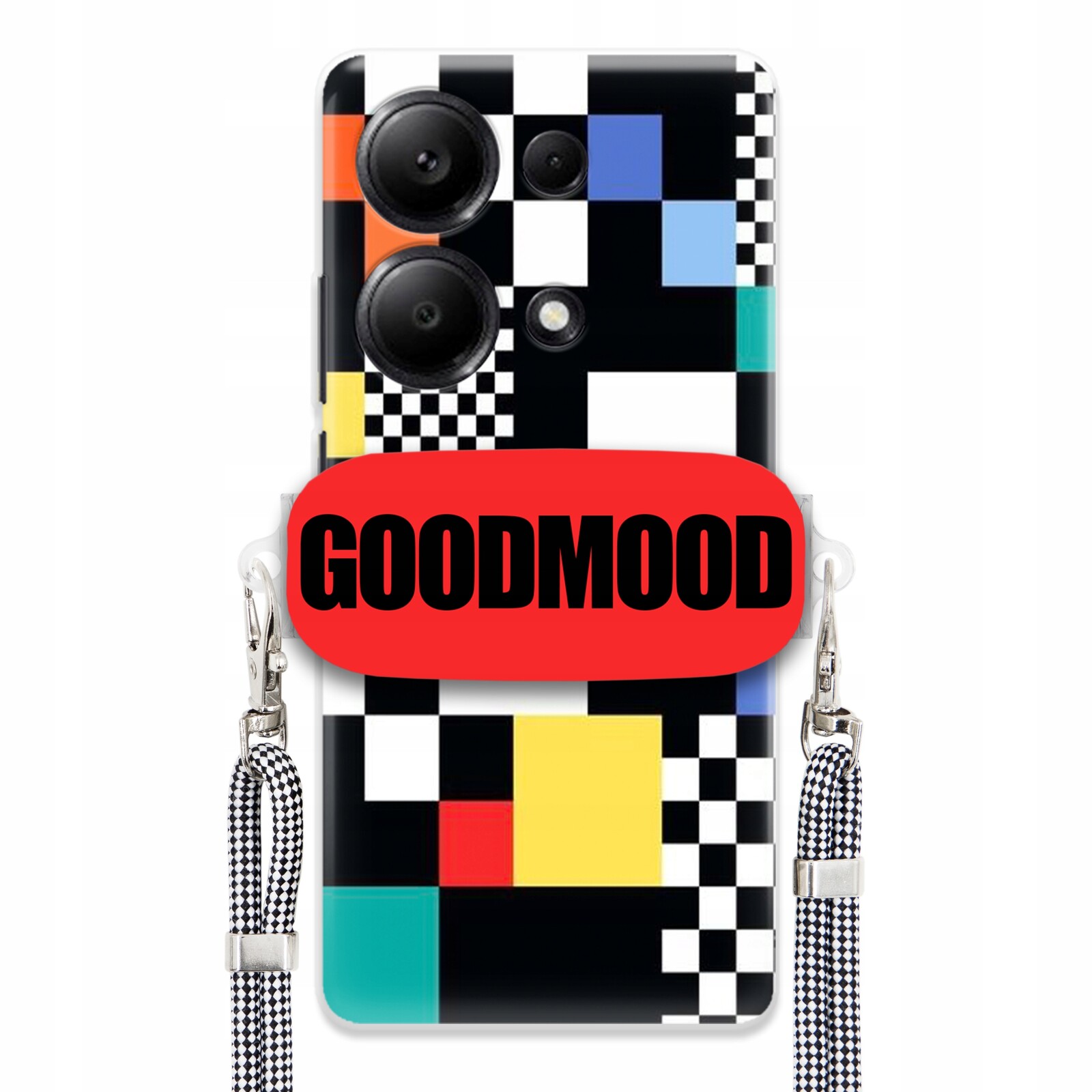 Pouzdro Pro Xiaomi Poco M6 Pro Case Držák Vodítka Zebra Telefonu Pixelart MIX Wz