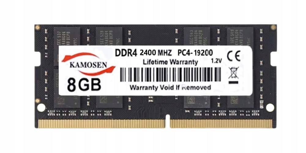 Paměť Ram Goodram Memory DDR4 1x8GB 2400 MHz PC4-19200 Sodimm Intel & Amd