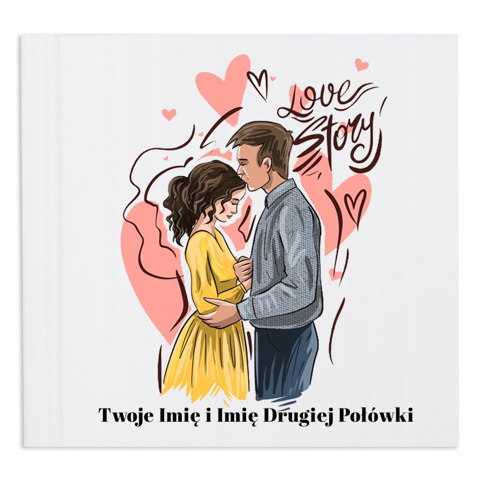 Album na fotky pro pár Love Story Jméno Vz