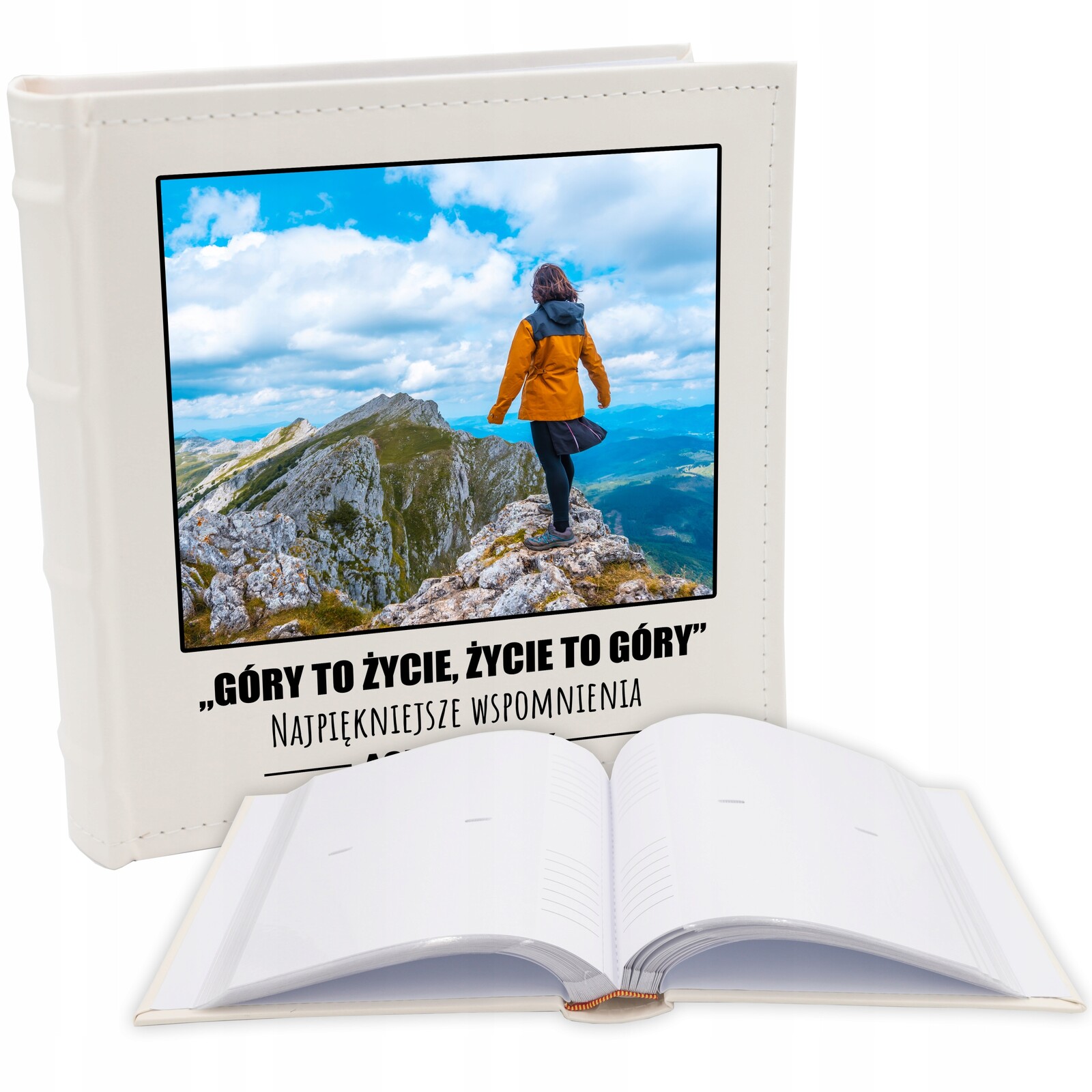 Album Na Fotografie Šitý Personalizovaný Obal