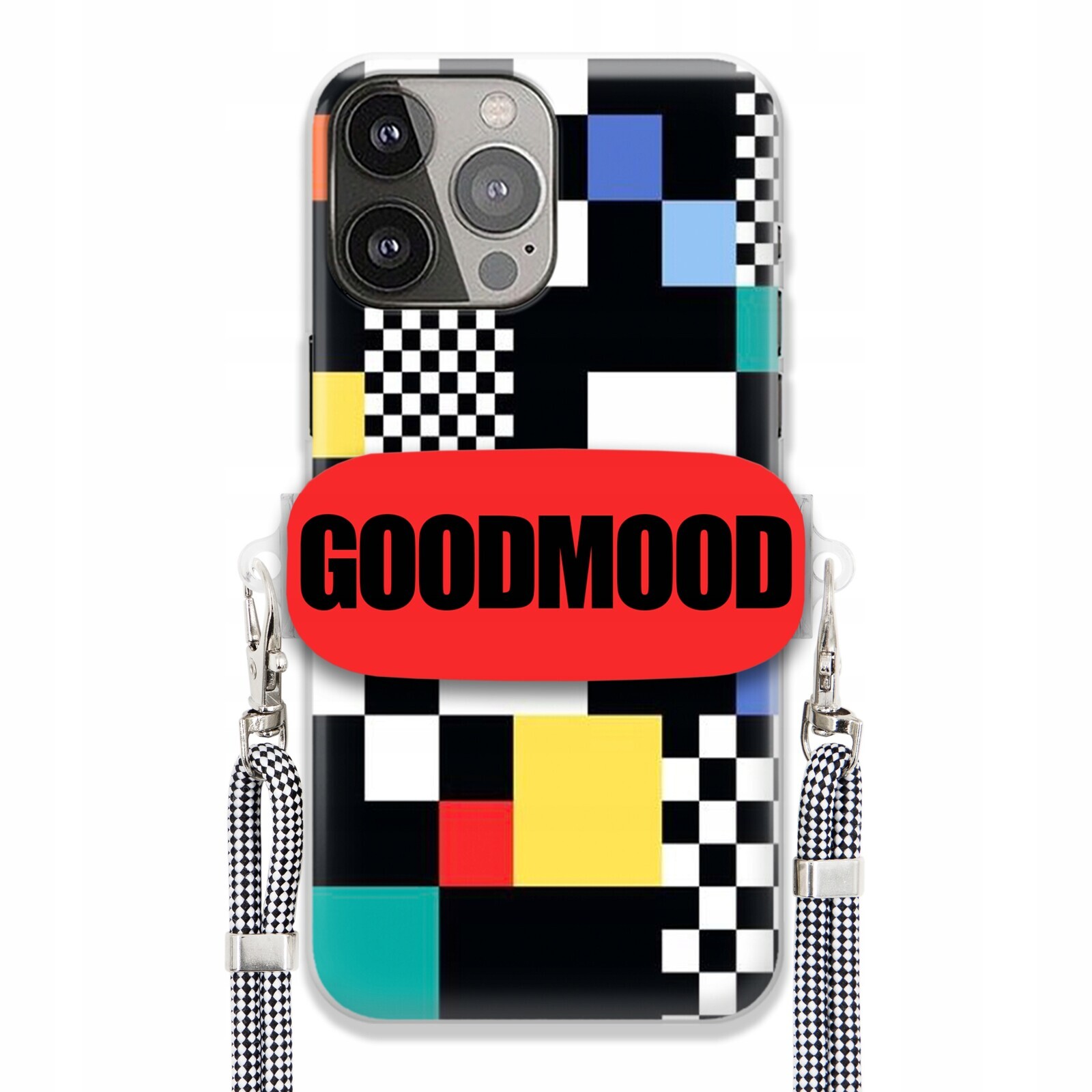 Pouzdro Pro Iphone 13 Pro Max Case Držák Vodítka Zebra Telefonu Pixelart MIX Wz