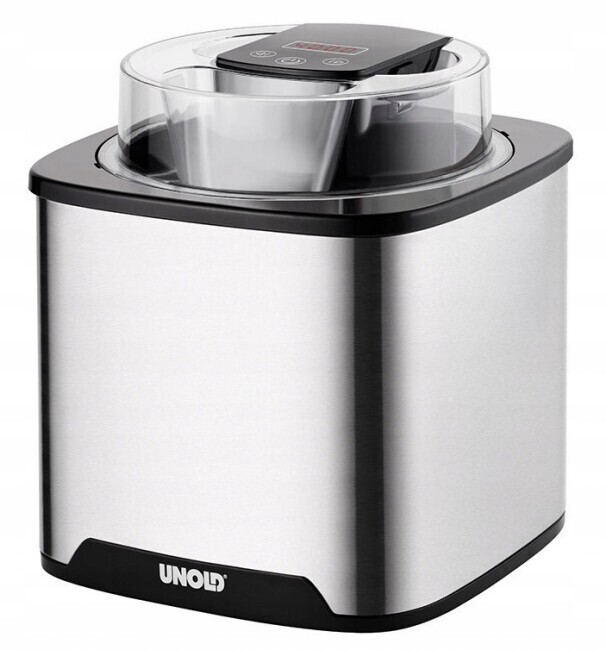 Zmrzlinovač Unold 48855 stříbrný 1,5 l 12 W s displejem