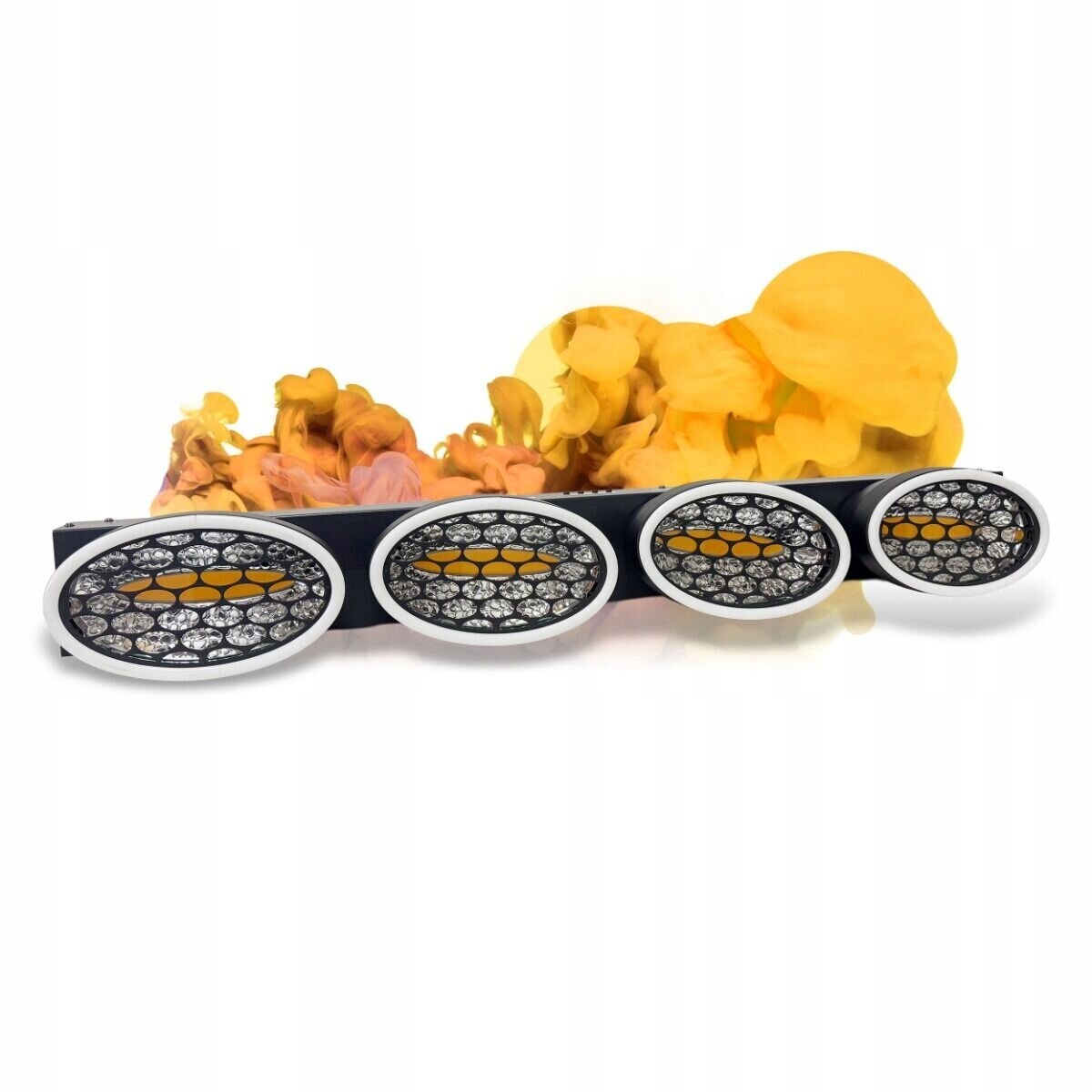 Pohyblivý Led Světelný Efekt 4x40W 2800K Ring Rgb Evolights Lumen Roto 0